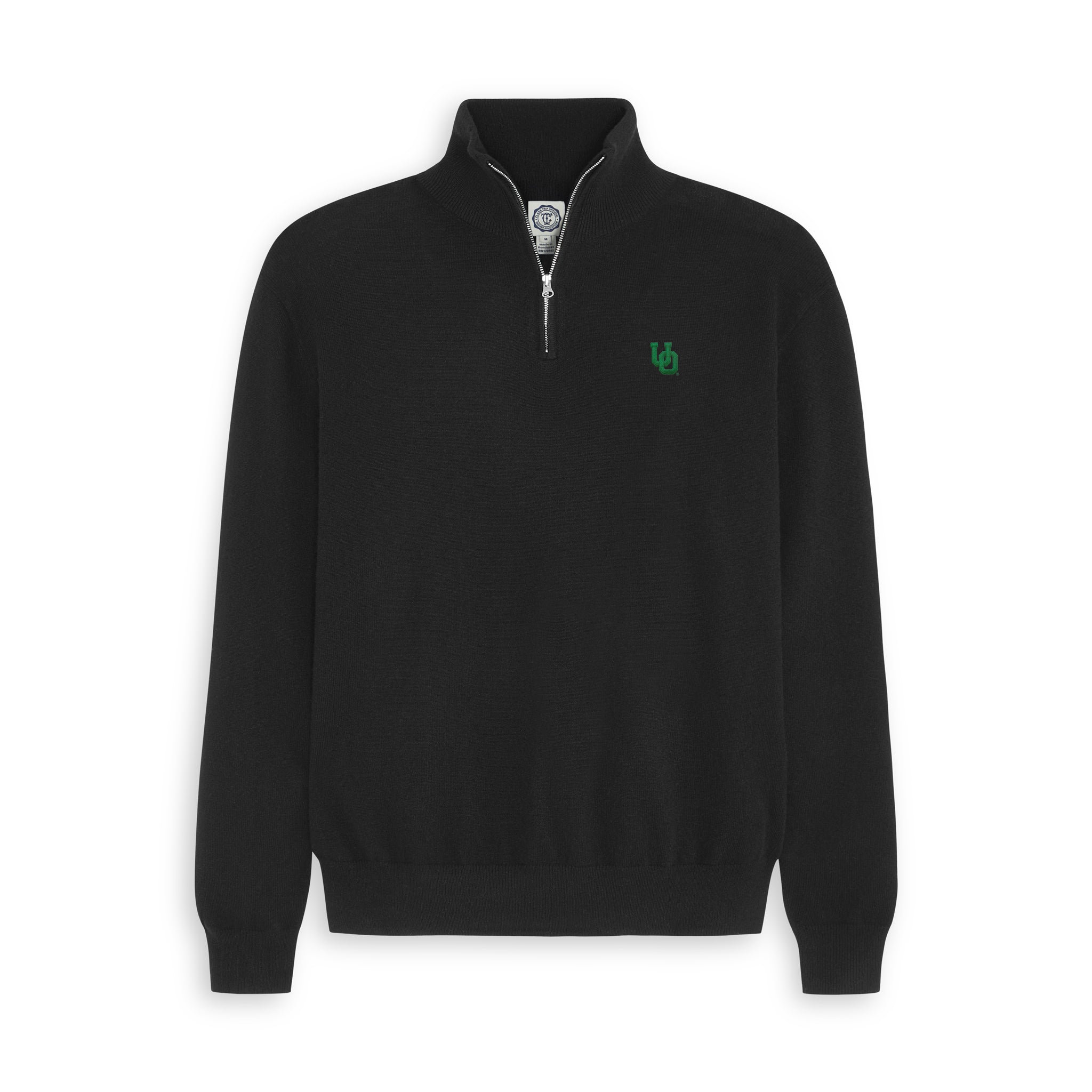 Oregon Men’s Cashmere ¼ Zip Sweater