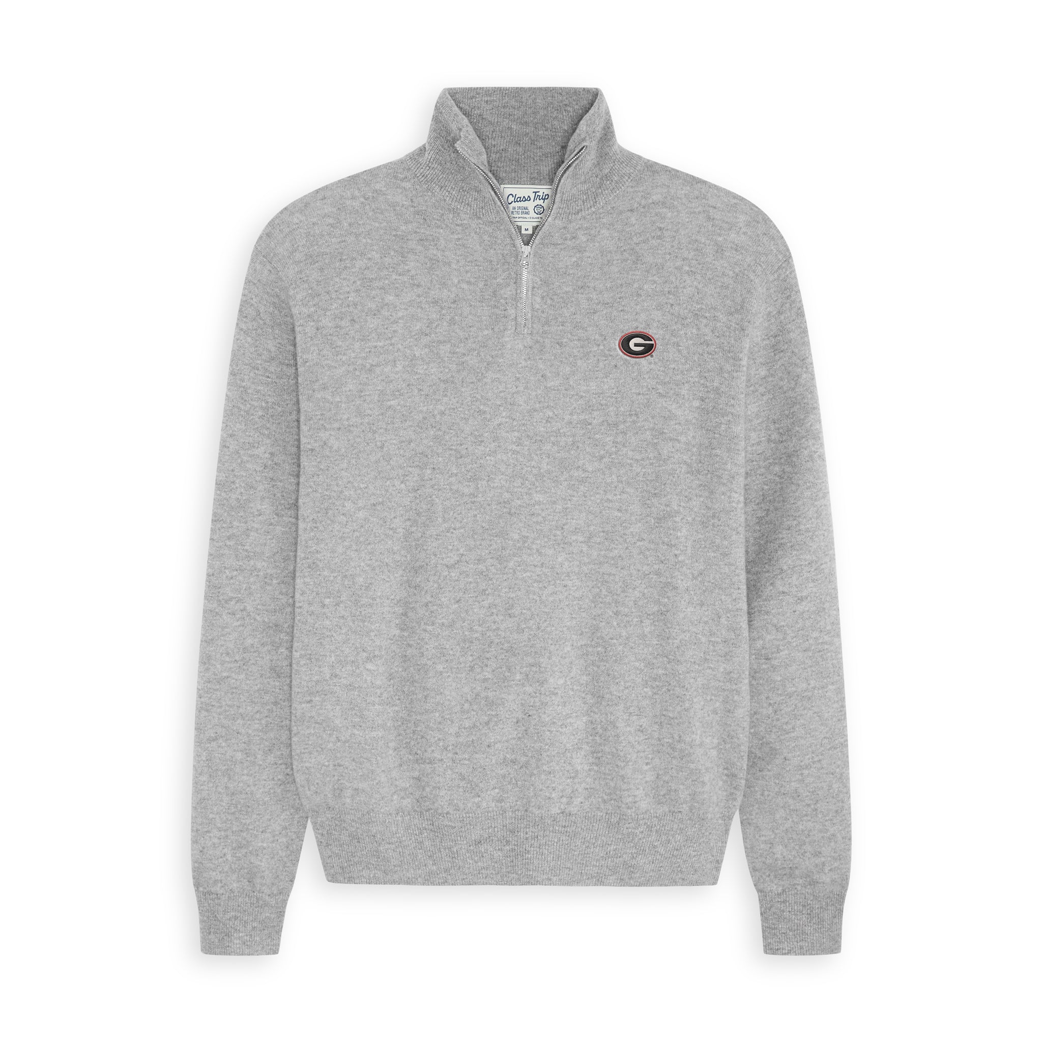 geery☆ Georgia Men's Cashmere 1/4 Zip Sweater | Class Trip