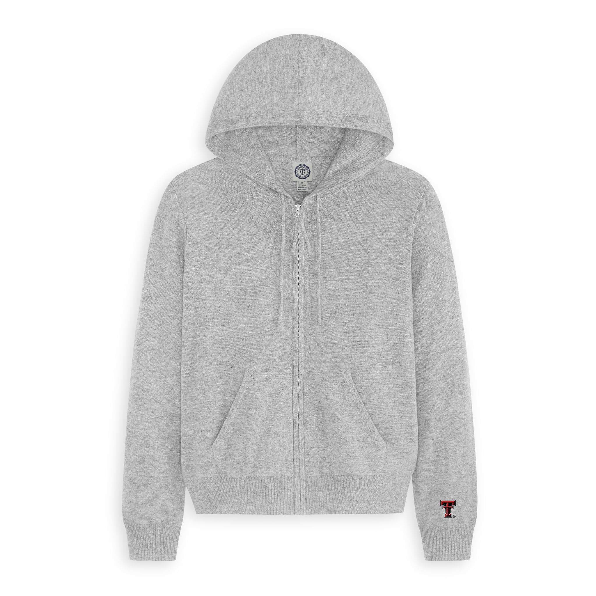 Texas Tech Women's Cashmere Zip-Up Hoodie
