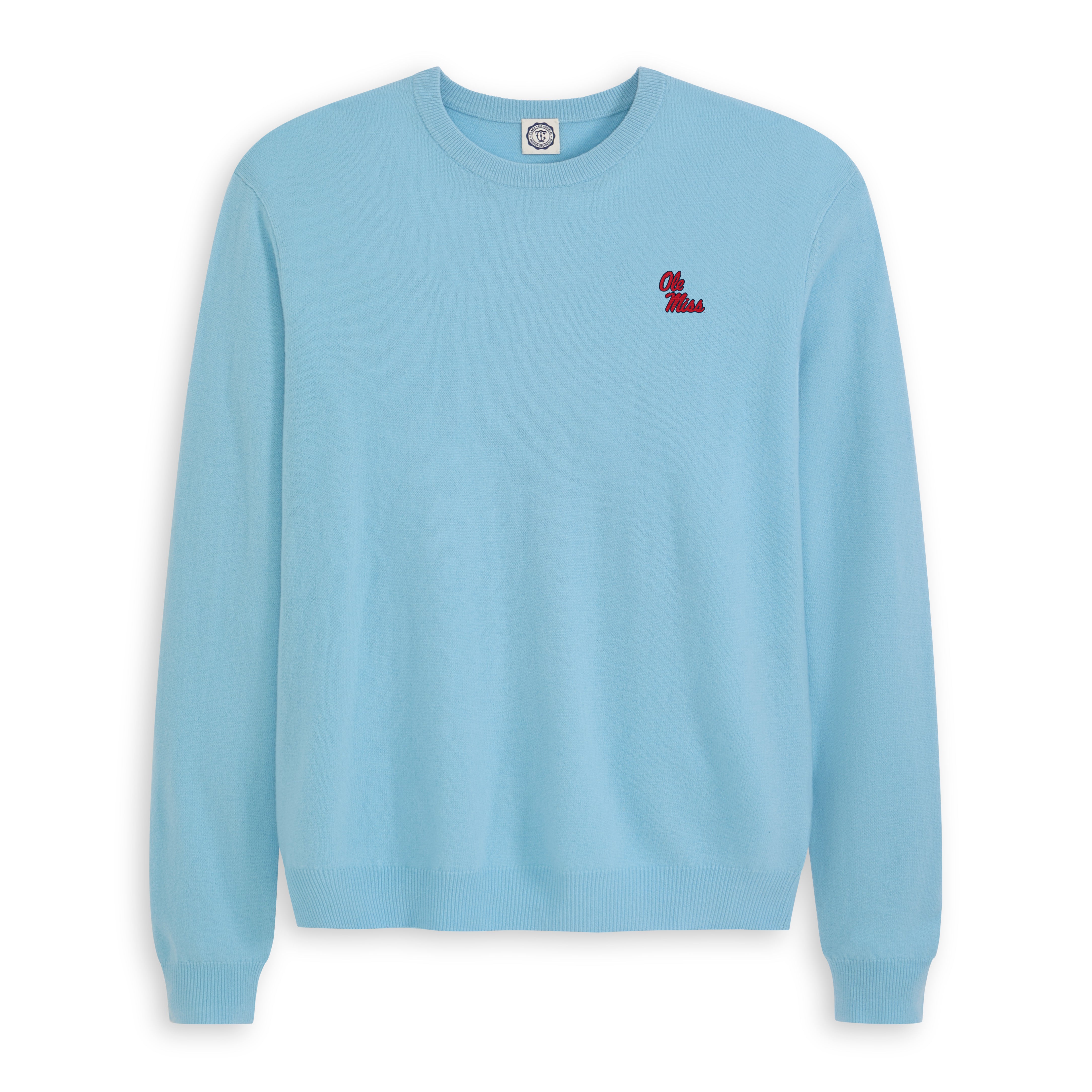 Ole Miss Men’s Merino Crewneck Sweater