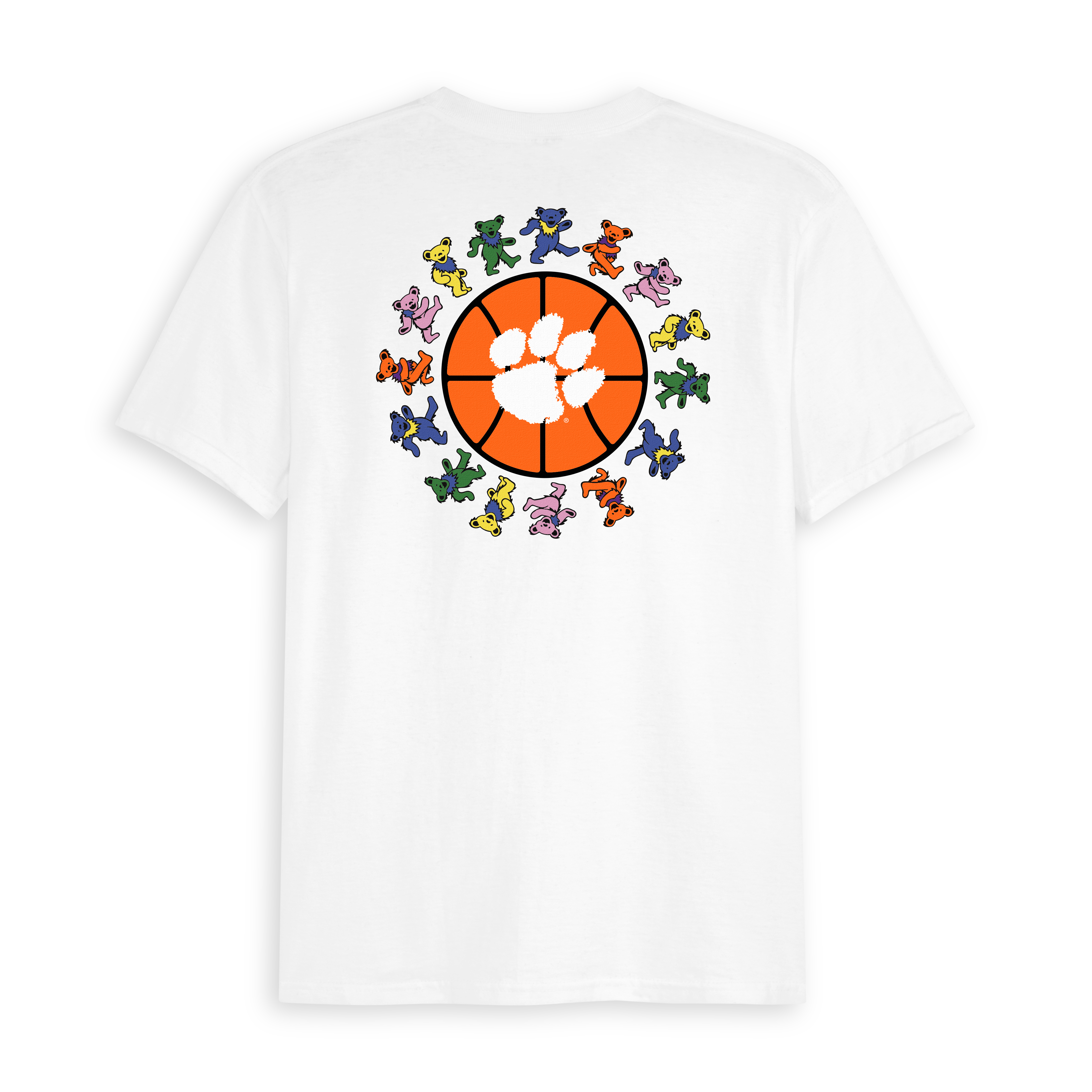 Clemson x Grateful Dead Full Court Bears Tee