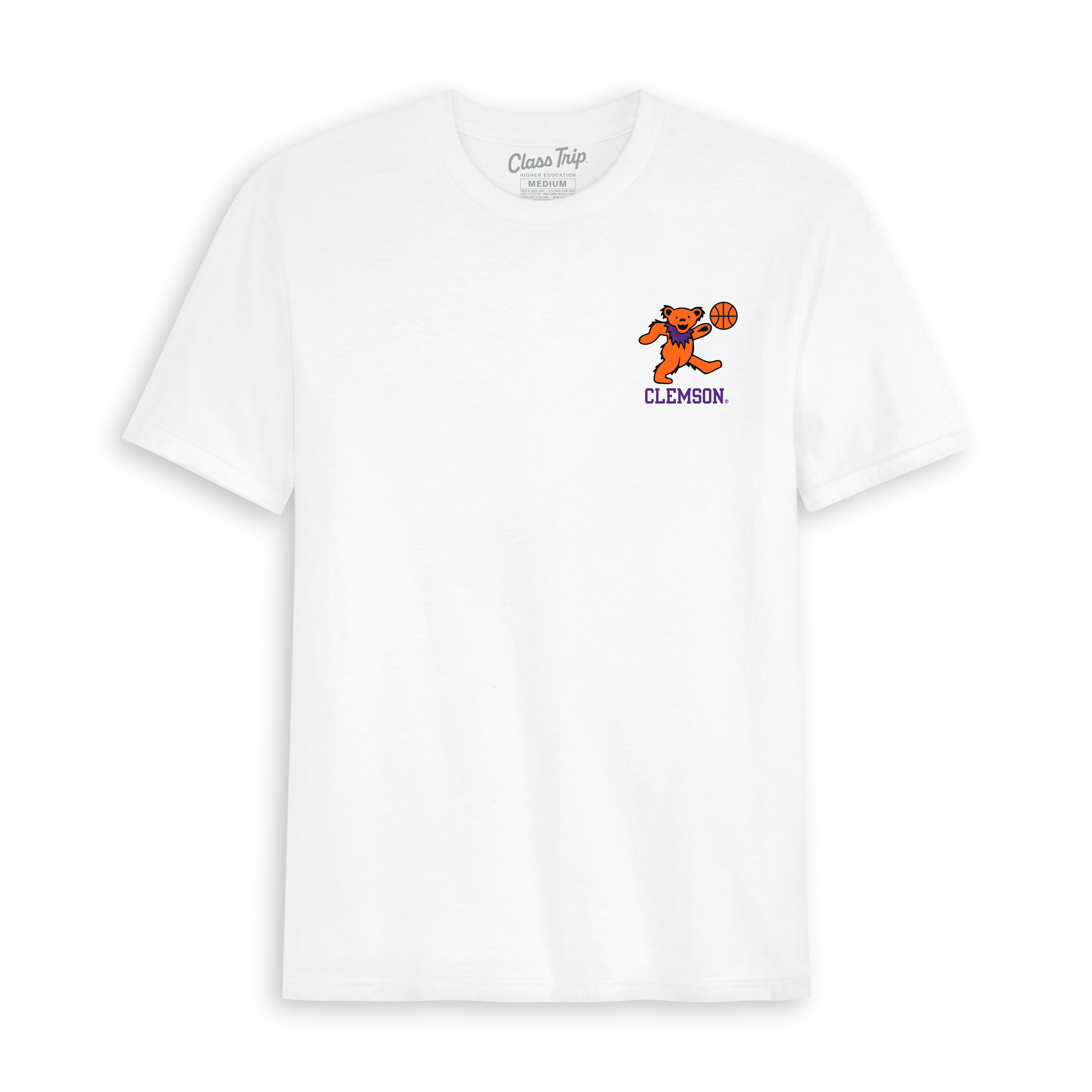 Clemson x Grateful Dead Full Court Bears Tee