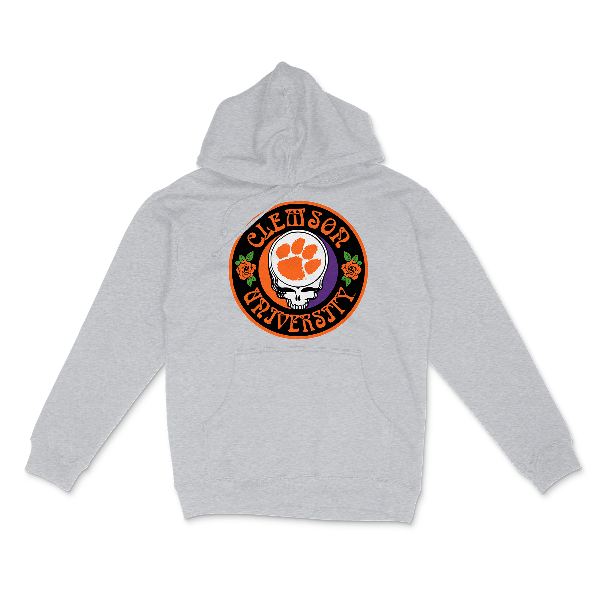 Clemson x Grateful Dead Roses Hoodie