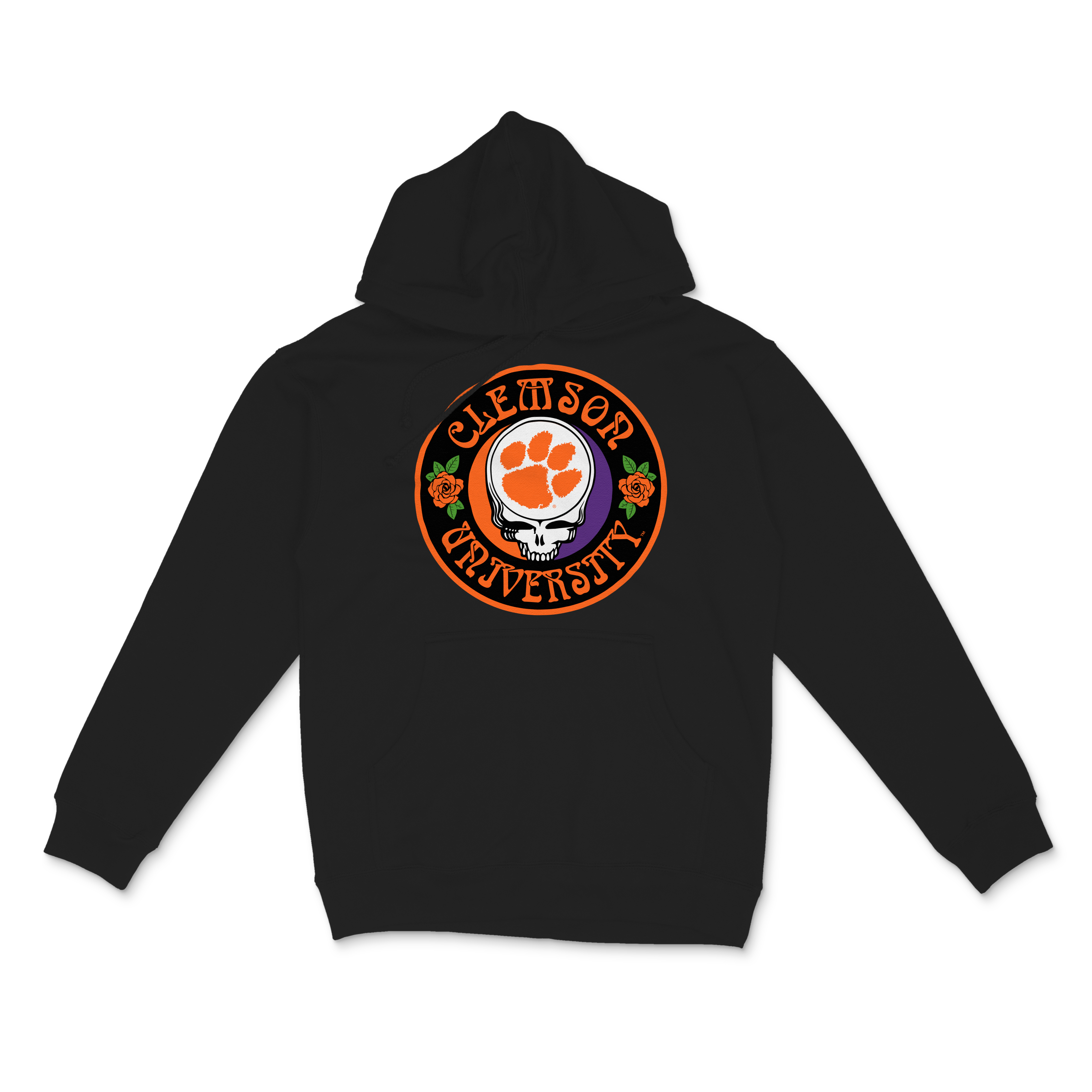 Clemson x Grateful Dead Roses Hoodie