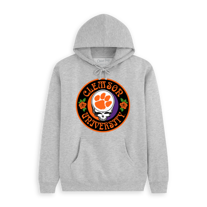 Clemson x Grateful Dead Roses Hoodie