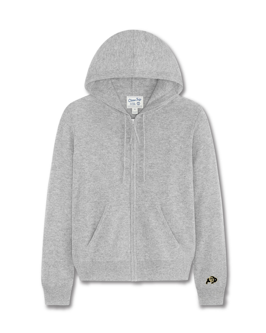 Colorado Women’s Cashmere Full Zip Hoodie Sweater