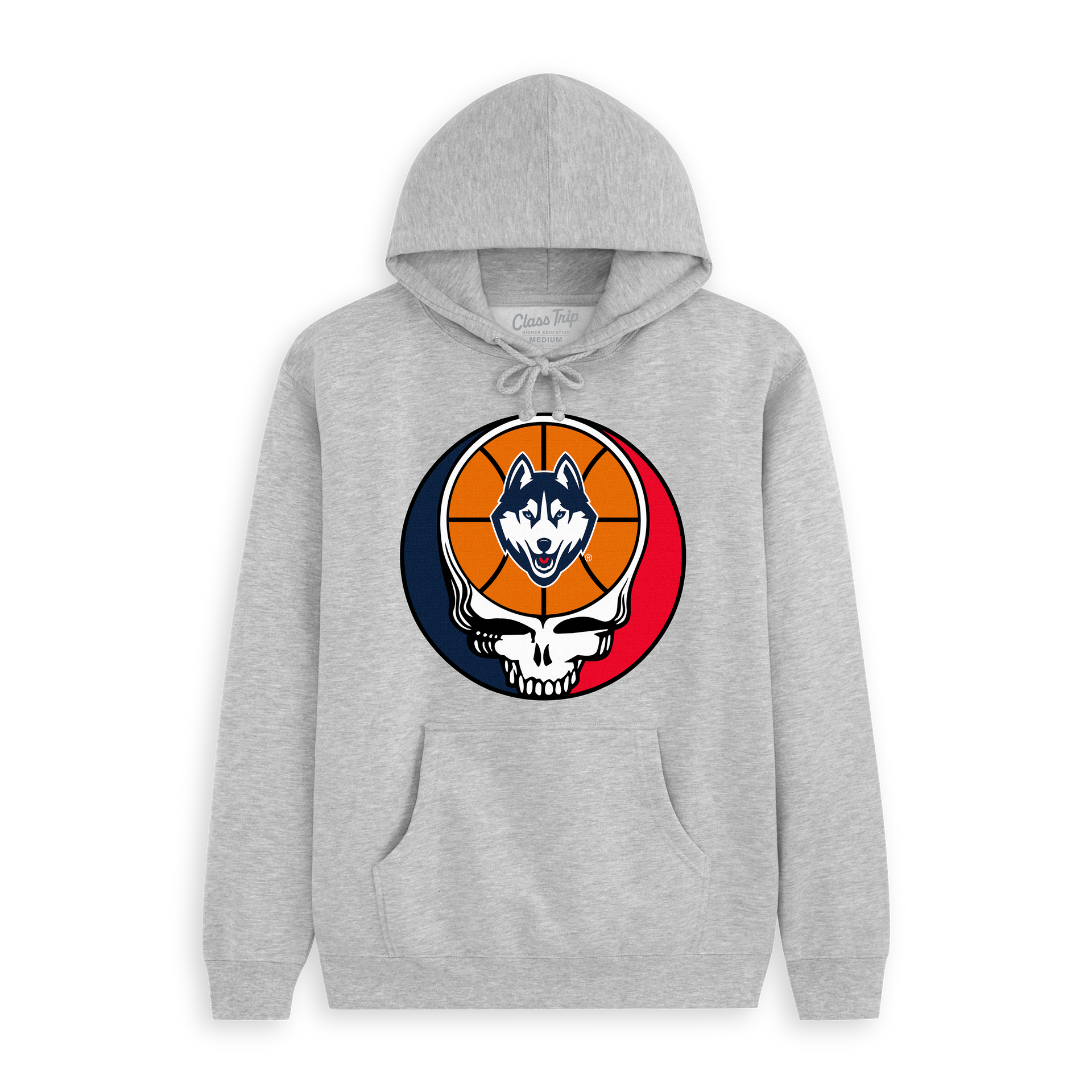 UCONN x Grateful Dead Steal Your Court Hoodie – Class Trip