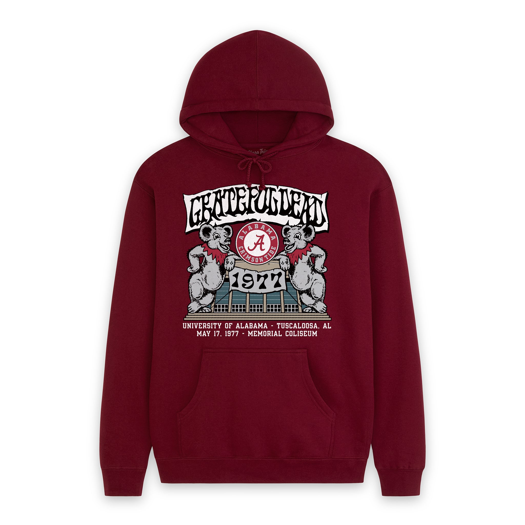 Grateful Dead x Alabama '77 Memorial Coliseum Bear Hoodie