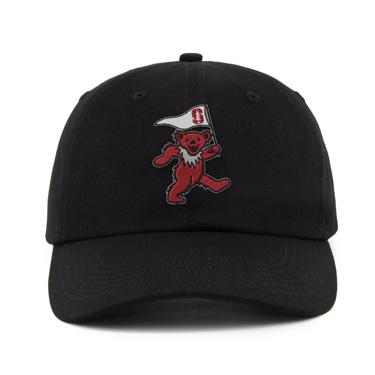 Stanford x Grateful Dead Pennant Bear Twill Dad Hat