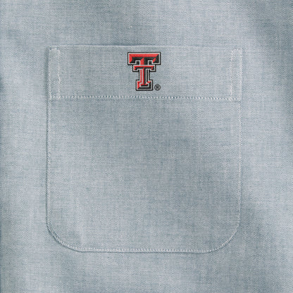 Texas Tech Men's Cotton Oxford