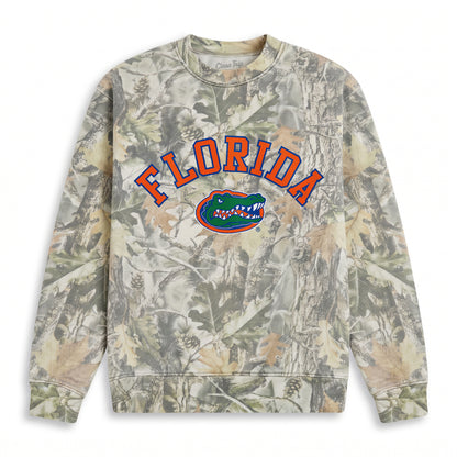 Florida Heavyweight Campus Camo Crewneck