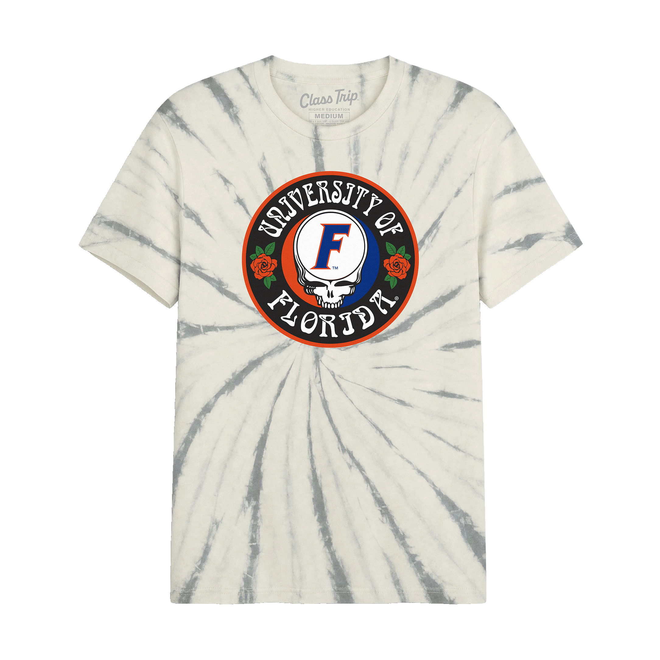 Florida x Grateful Dead Run For The Roses Tie Dye Tee