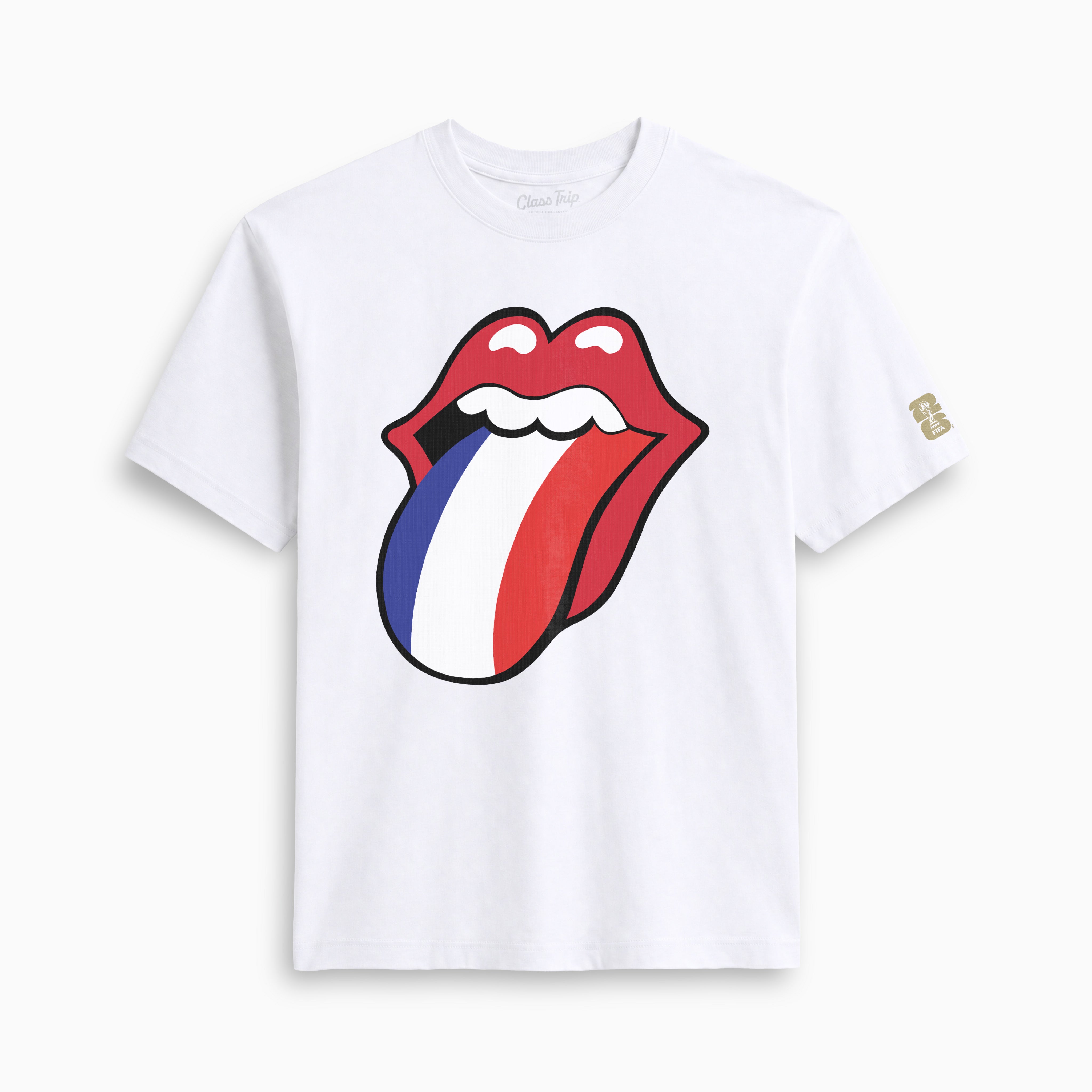 Rolling Stones x FIFA World Cup '26 France Headliner Lick Tee