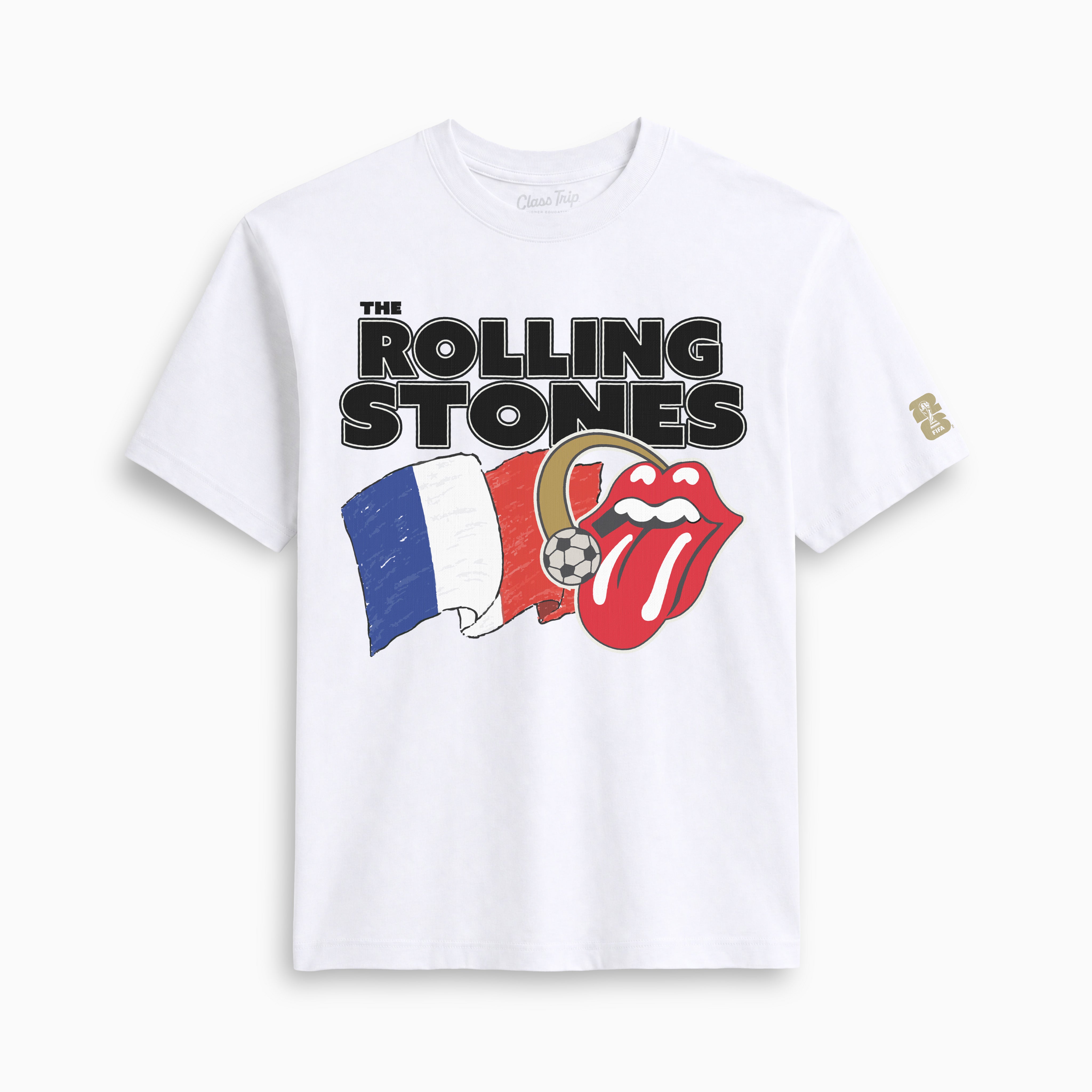 Rolling Stones x FIFA World Cup '26 France Halo Lick Tee