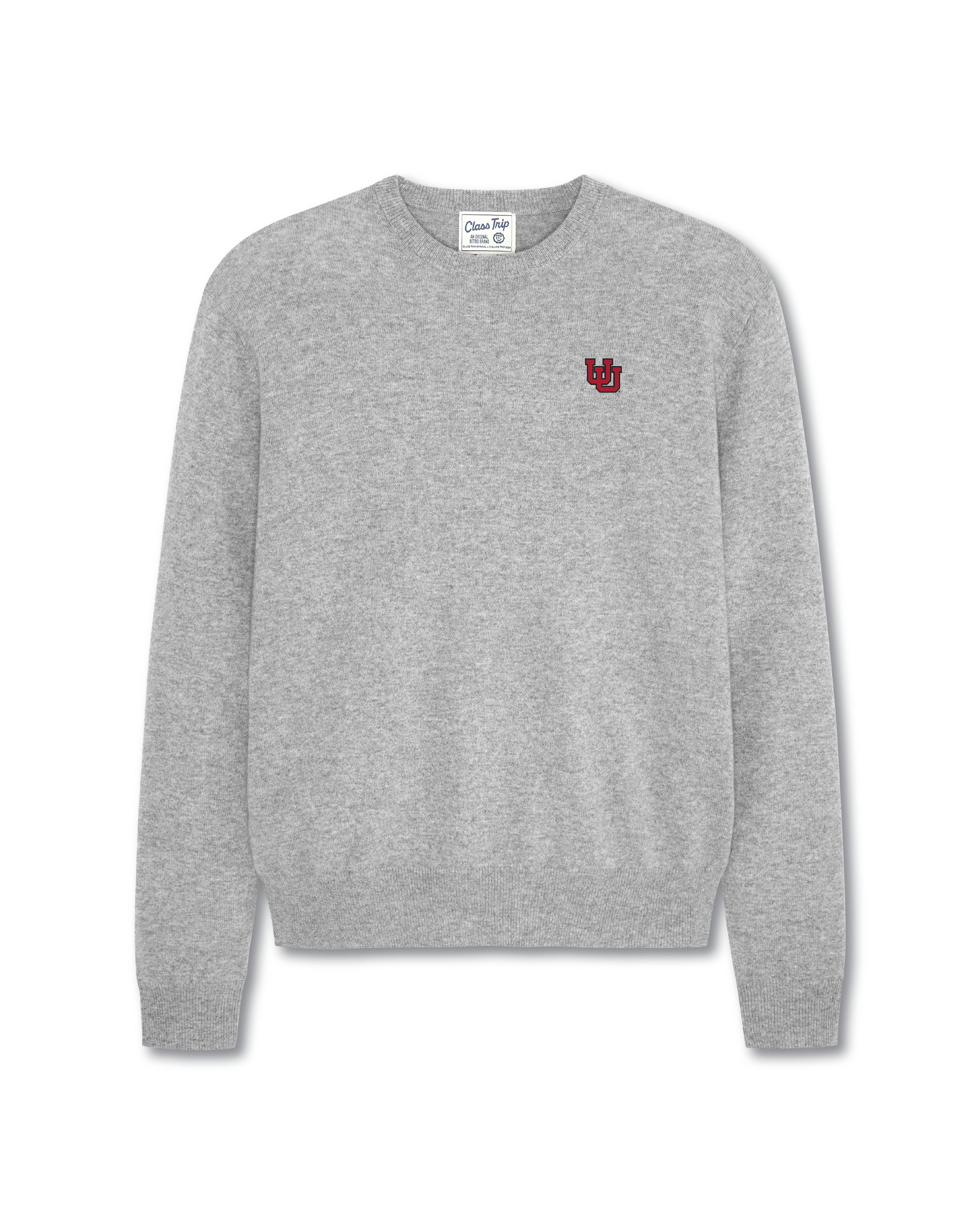 Utah Men’s Cashmere Crewneck Sweater
