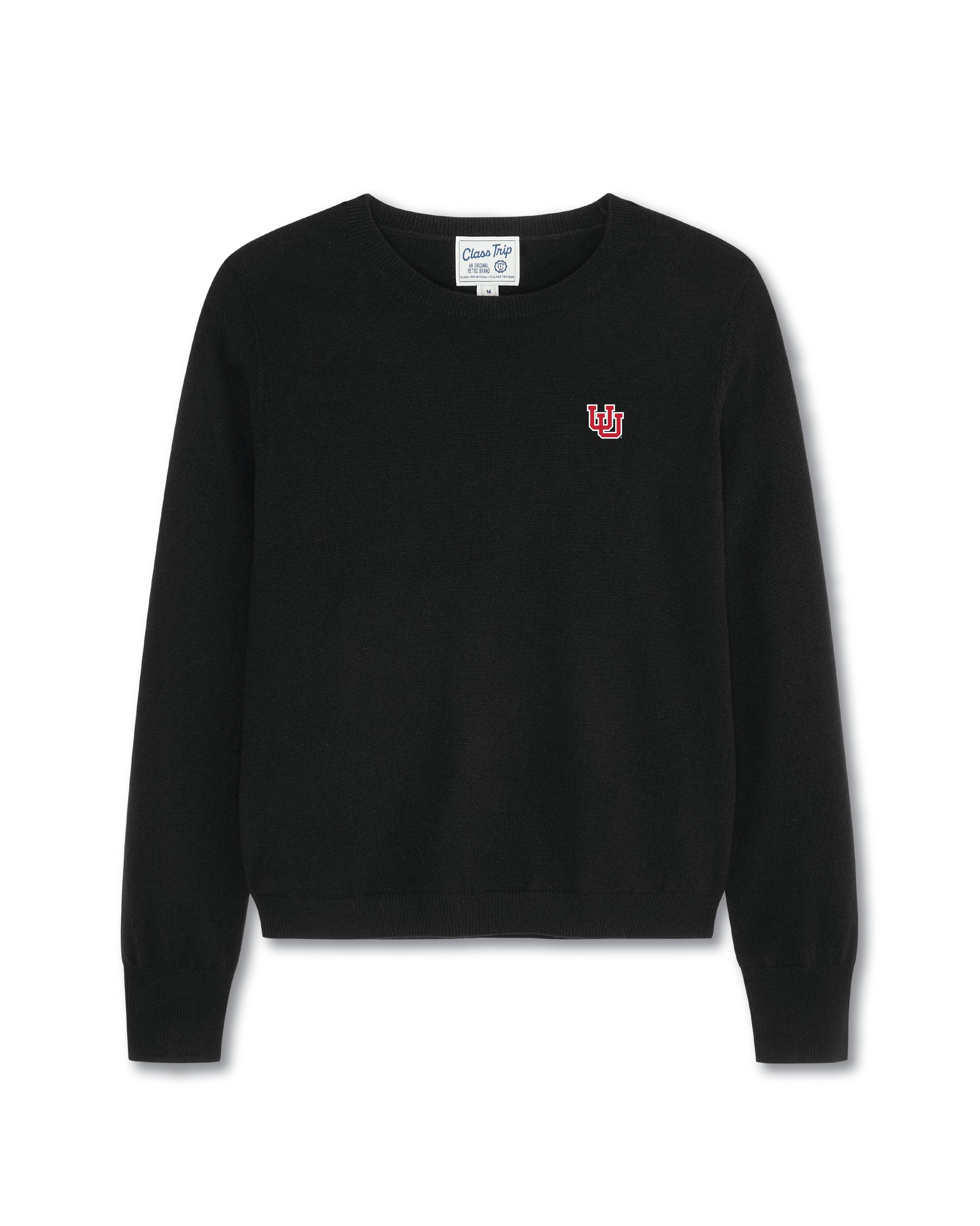 Utah Women’s Cashmere Crewneck Sweater