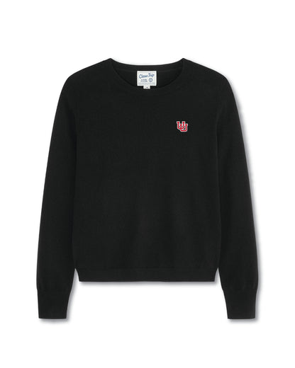 Utah Women’s Cashmere Crewneck Sweater