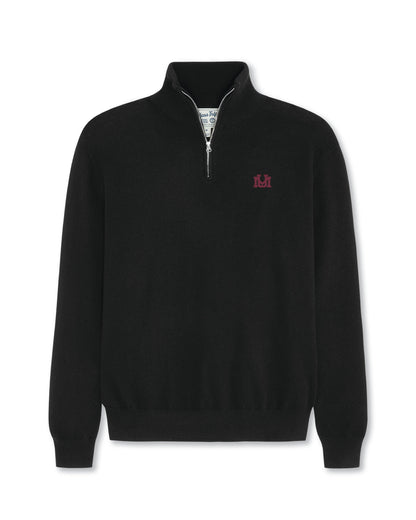 Montana Men’s Cashmere ¼ Zip Sweater