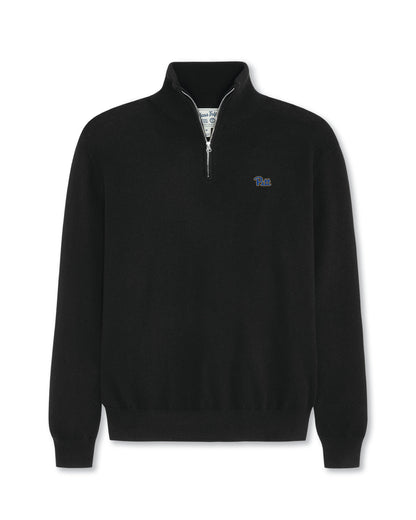 Pittsburg Men’s Cashmere ¼ Zip Sweater