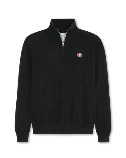 Utah Men’s Cashmere ¼ Zip Sweater
