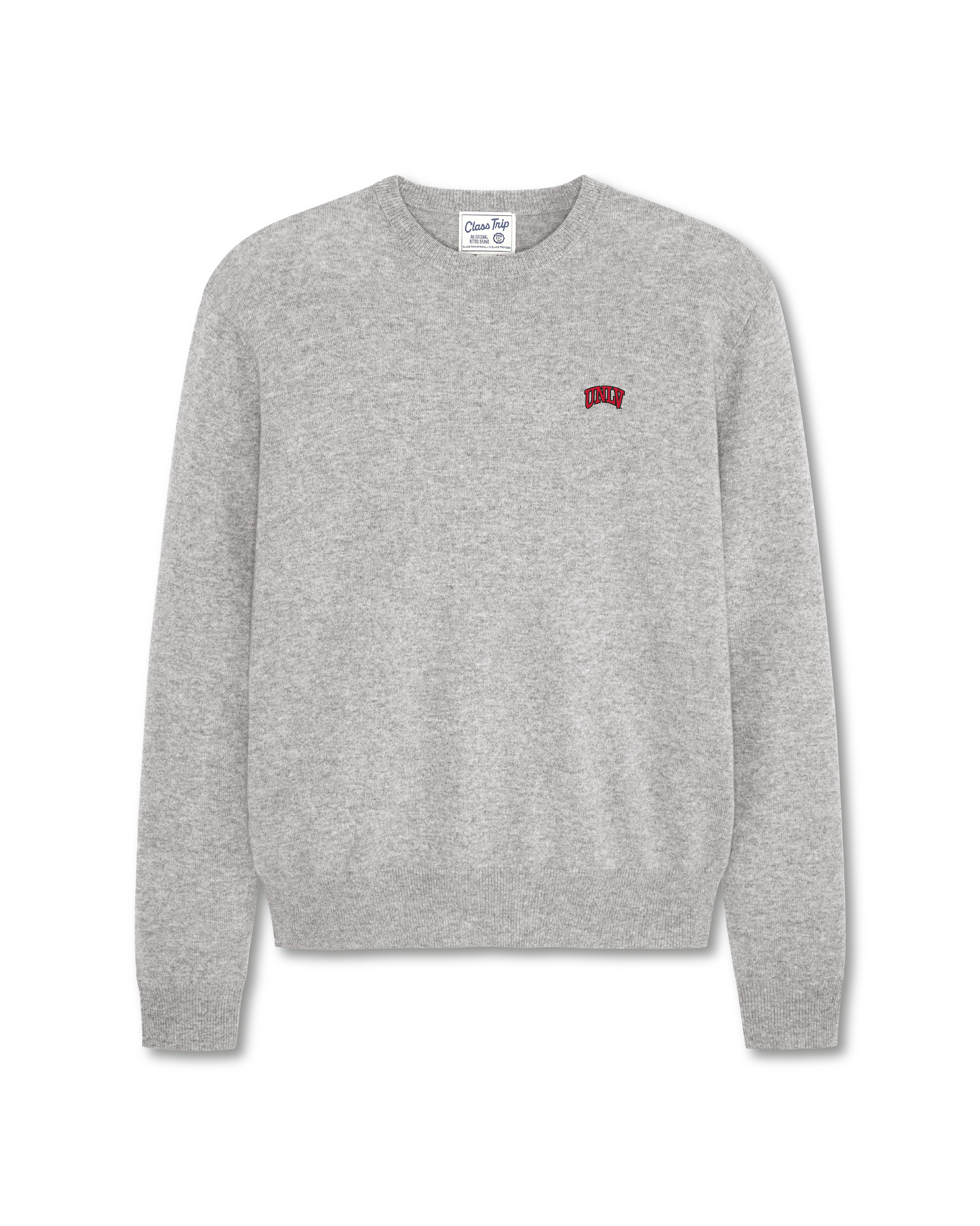 UNLV Men’s Cashmere Crewneck Sweater