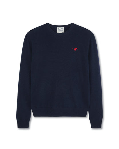 SMU Men’s Cashmere Crewneck Sweater
