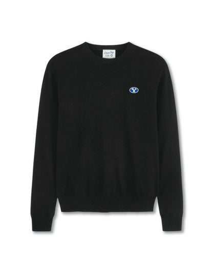 BYU Men’s Cashmere Crewneck Sweater