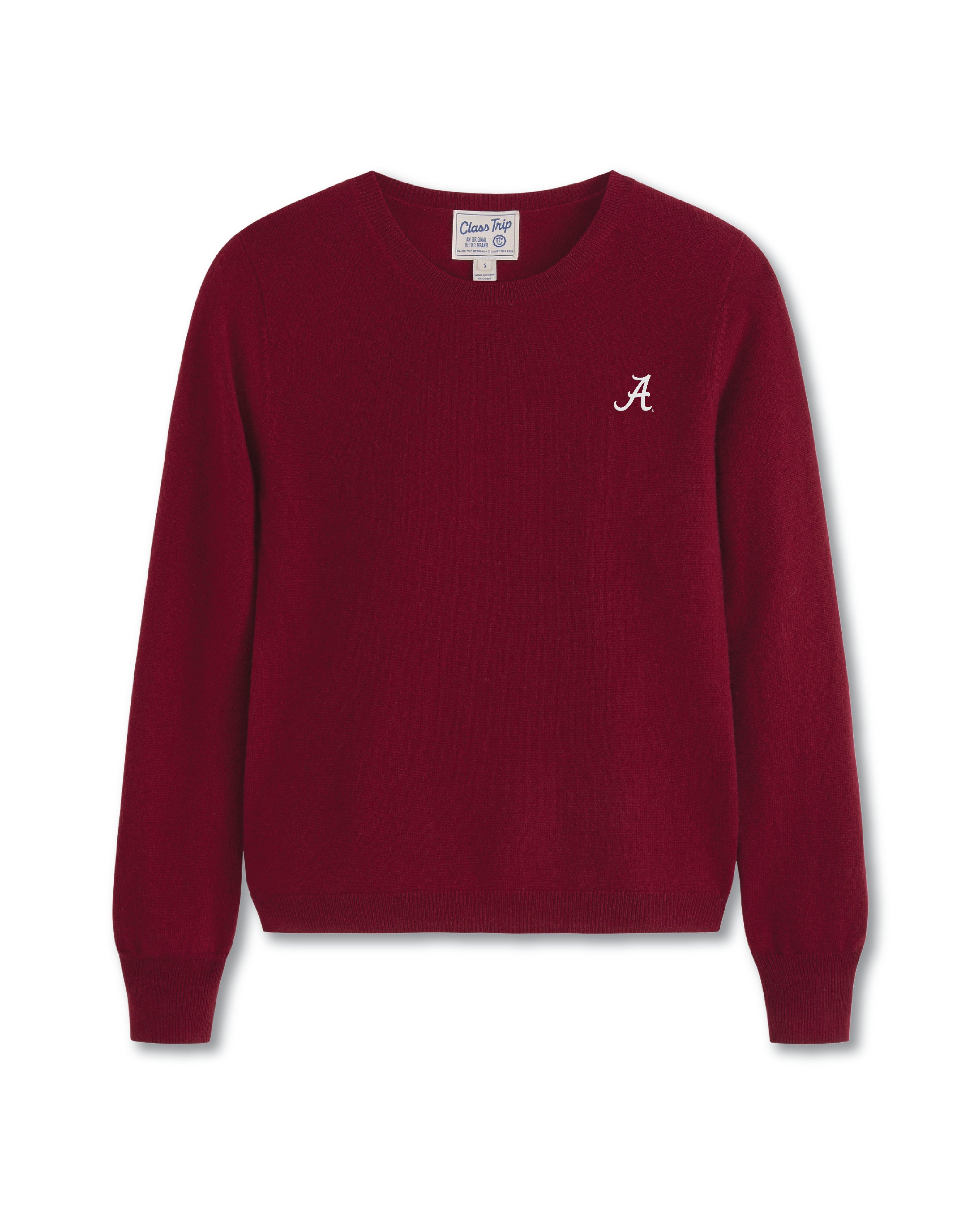 Alabama Women’s Cashmere Crewneck Sweater