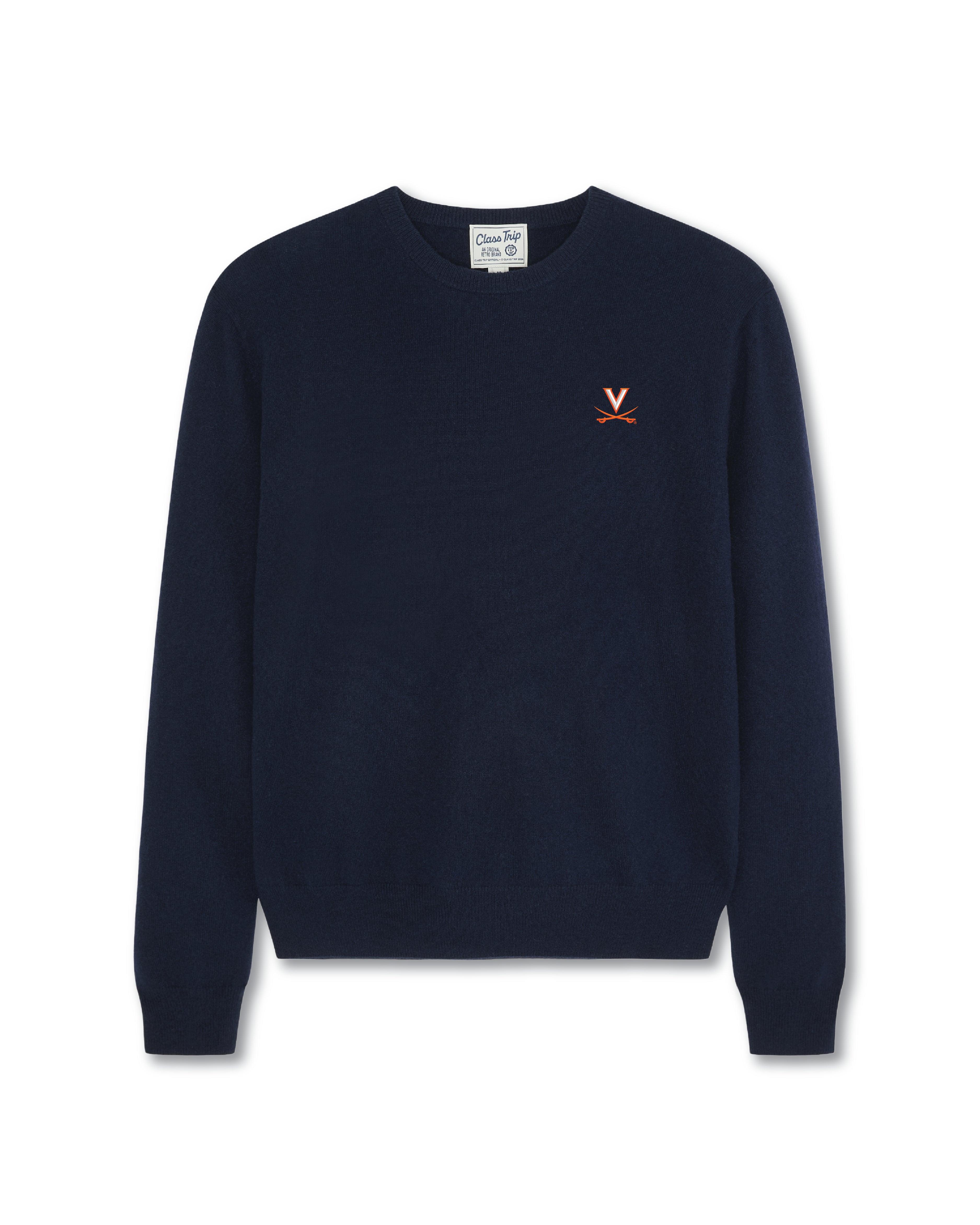 Virginia Men’s Cashmere Crewneck Sweater