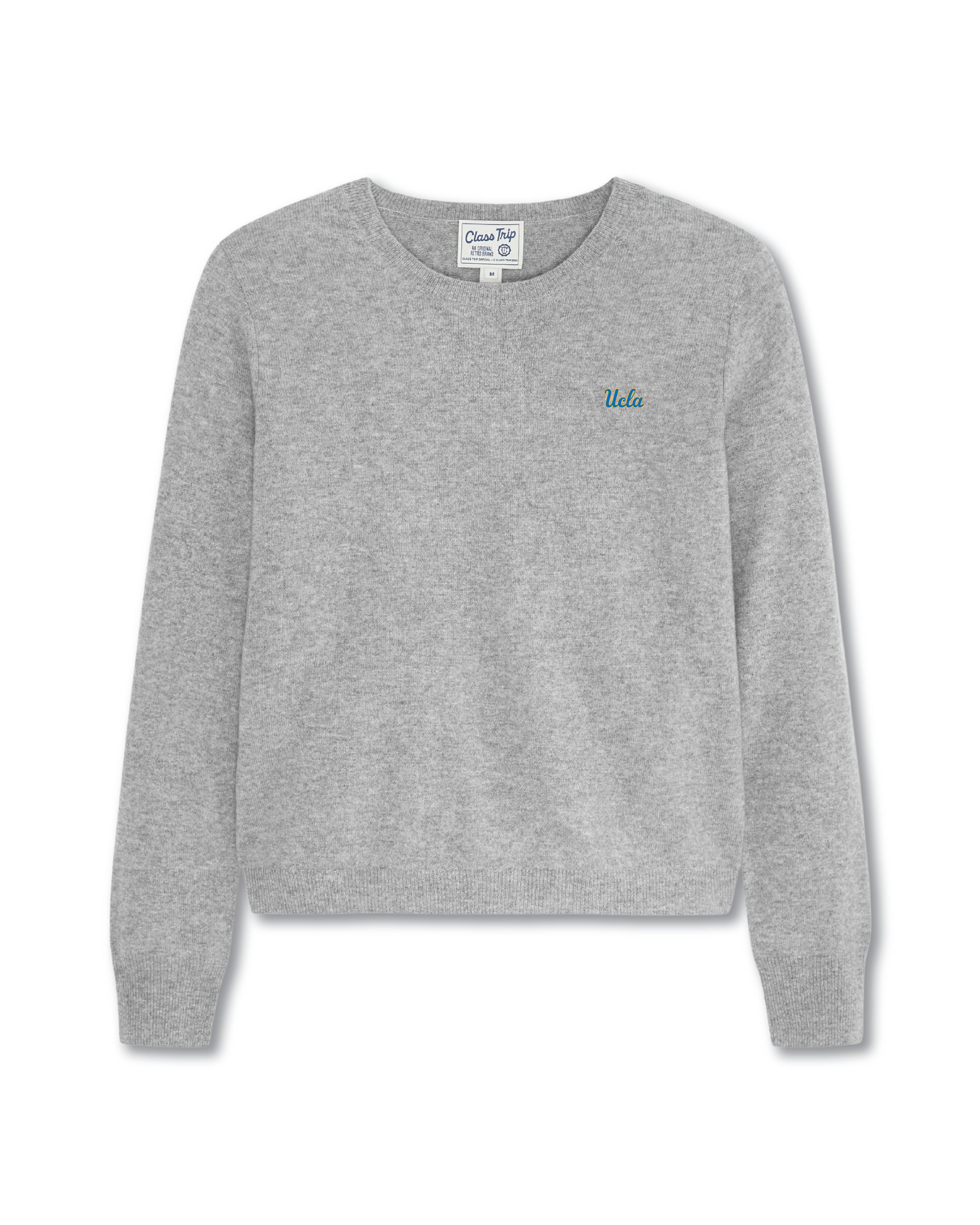 UCLA Women’s Cashmere Crewneck Sweater