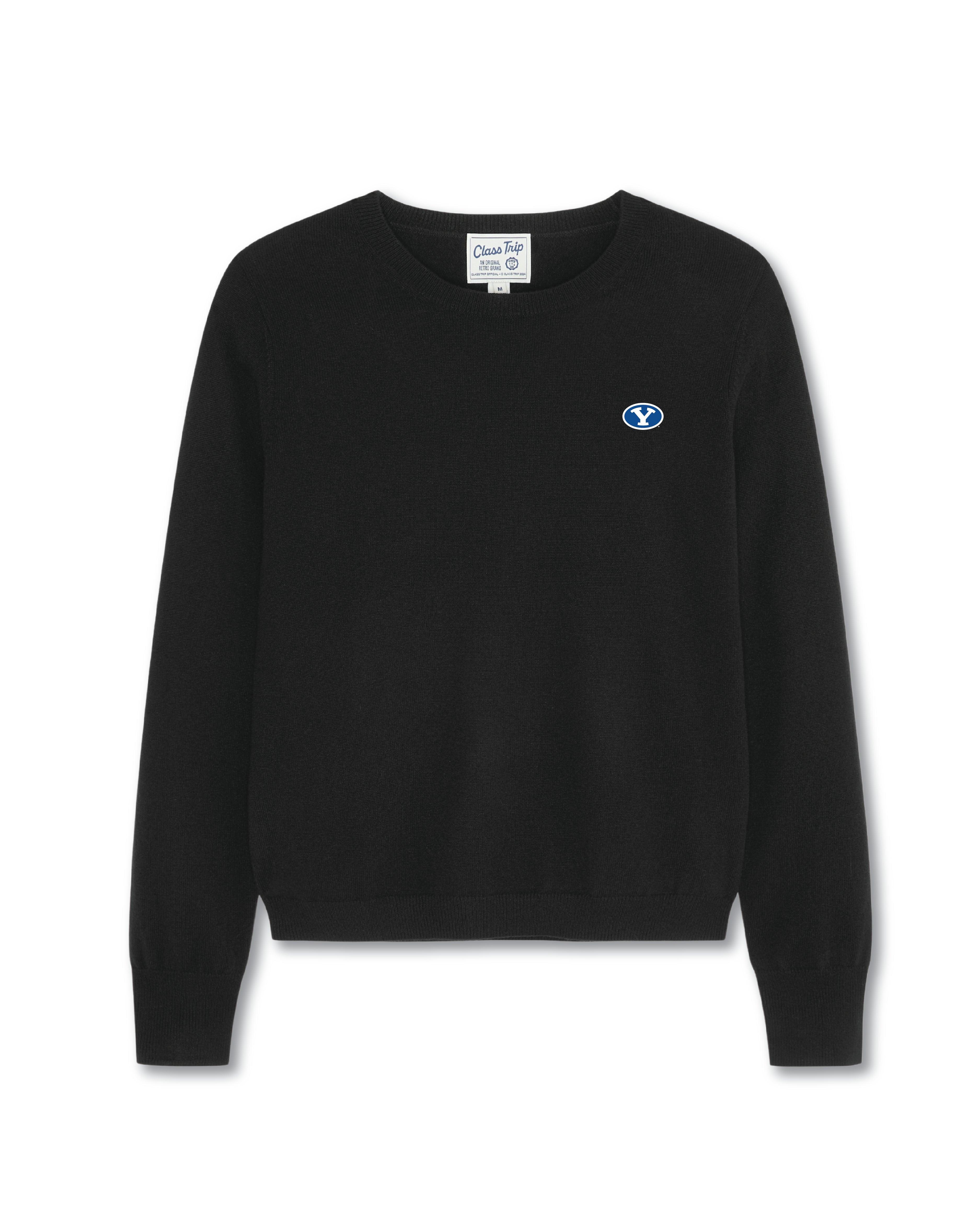 BYU Women’s Cashmere Crewneck Sweater