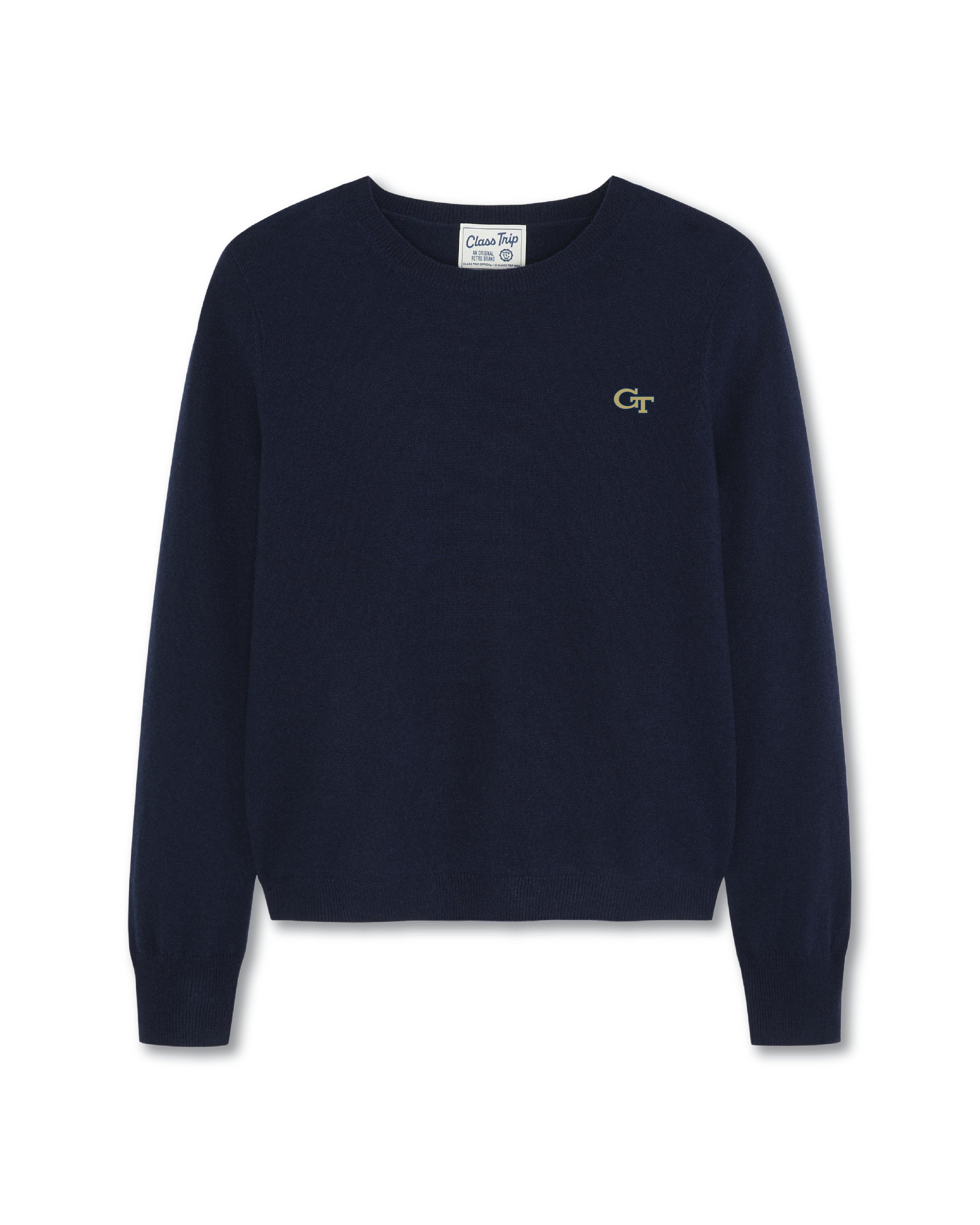 Georgia Tech Women’s Cashmere Crewneck Sweater