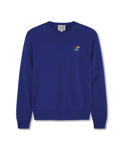 Kansas Men’s Cashmere Crewneck Sweater