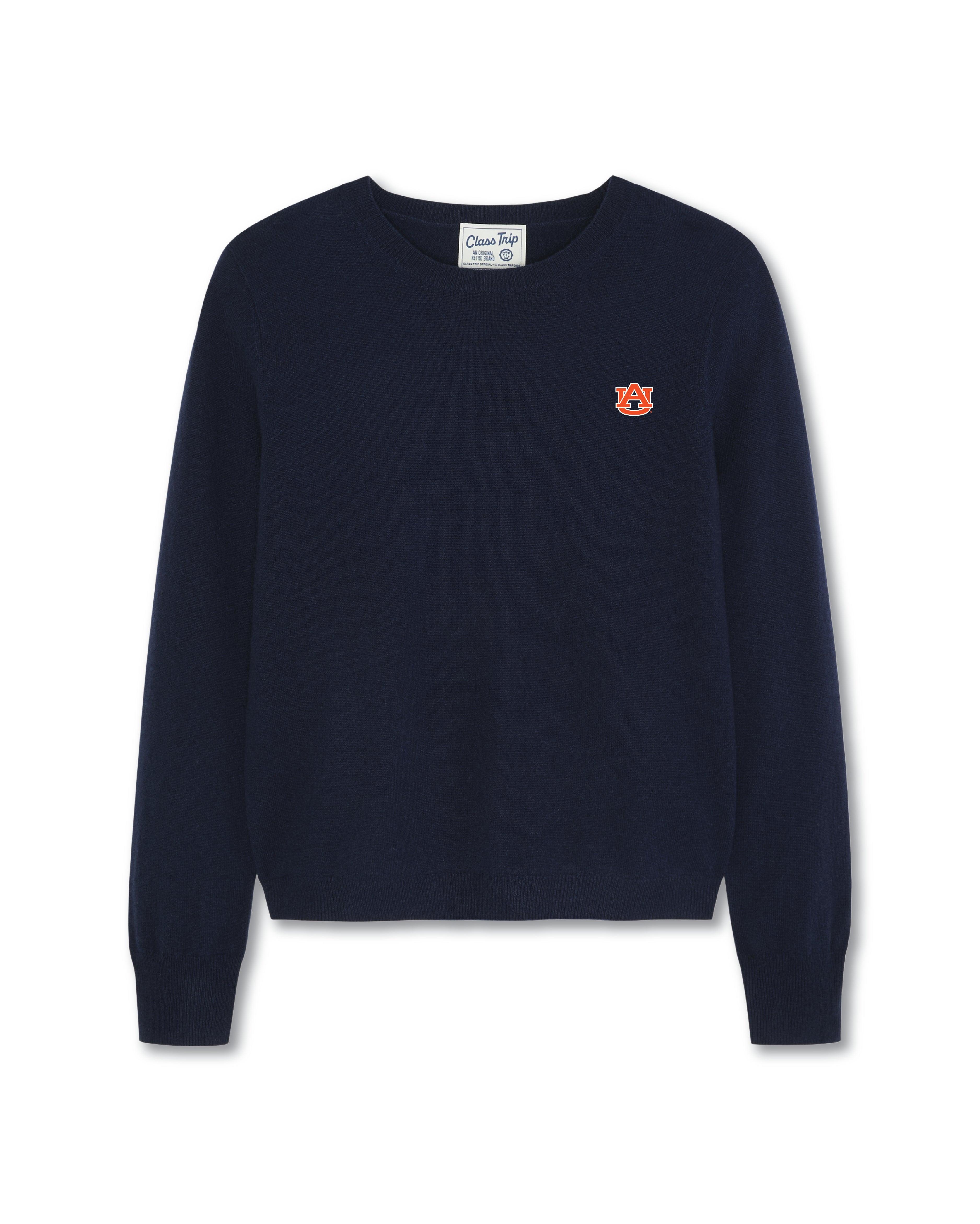 Auburn Women’s Cashmere Crewneck Sweater