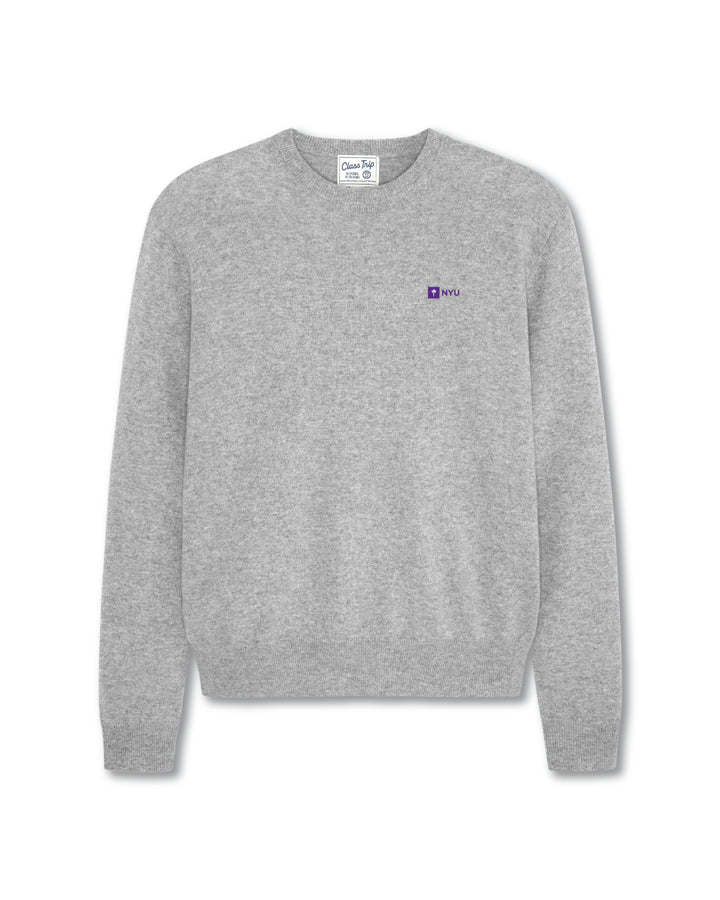 NYU Women’s Cashmere Crewneck Sweater