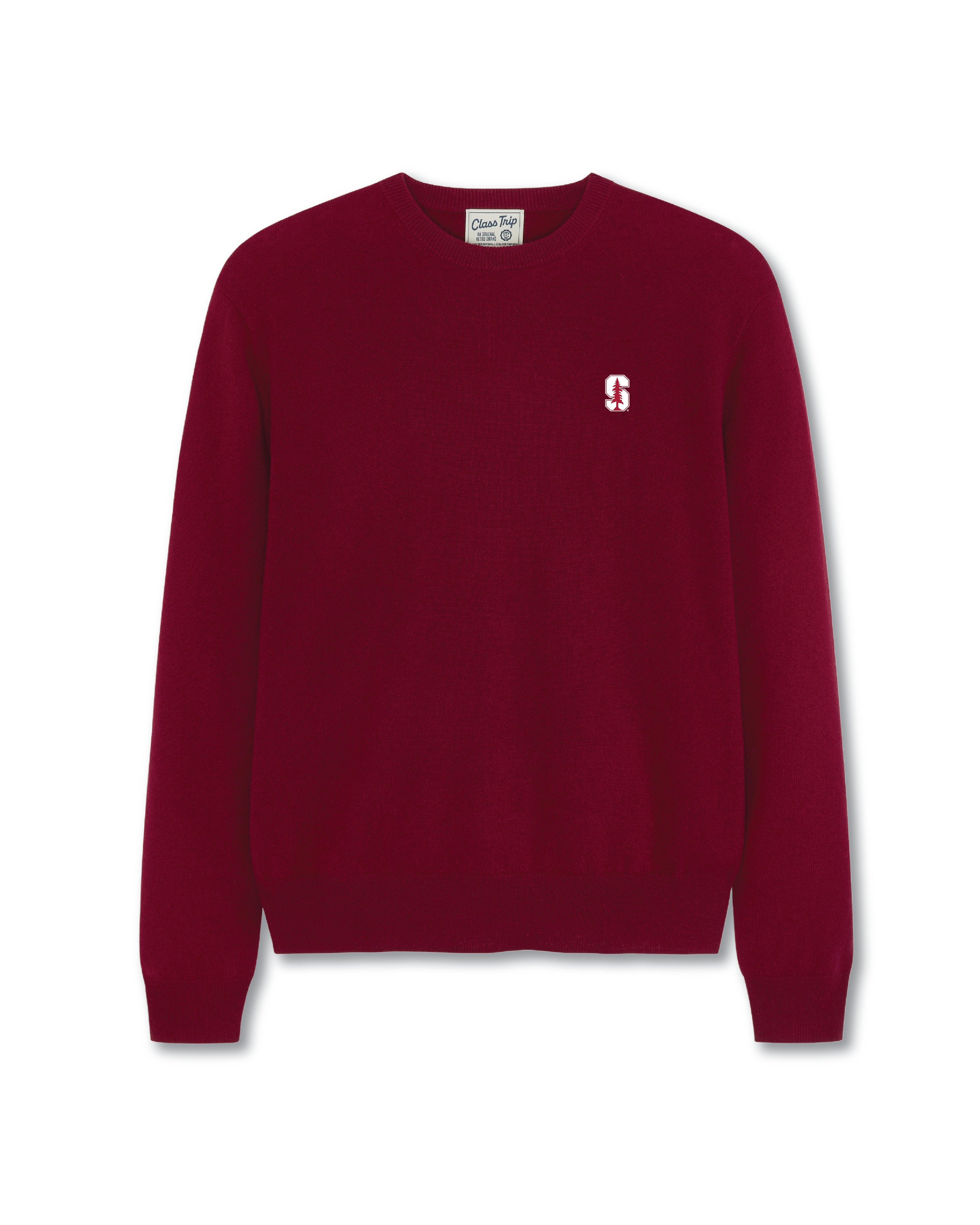 Stanford Men’s Cashmere Crewneck Sweater