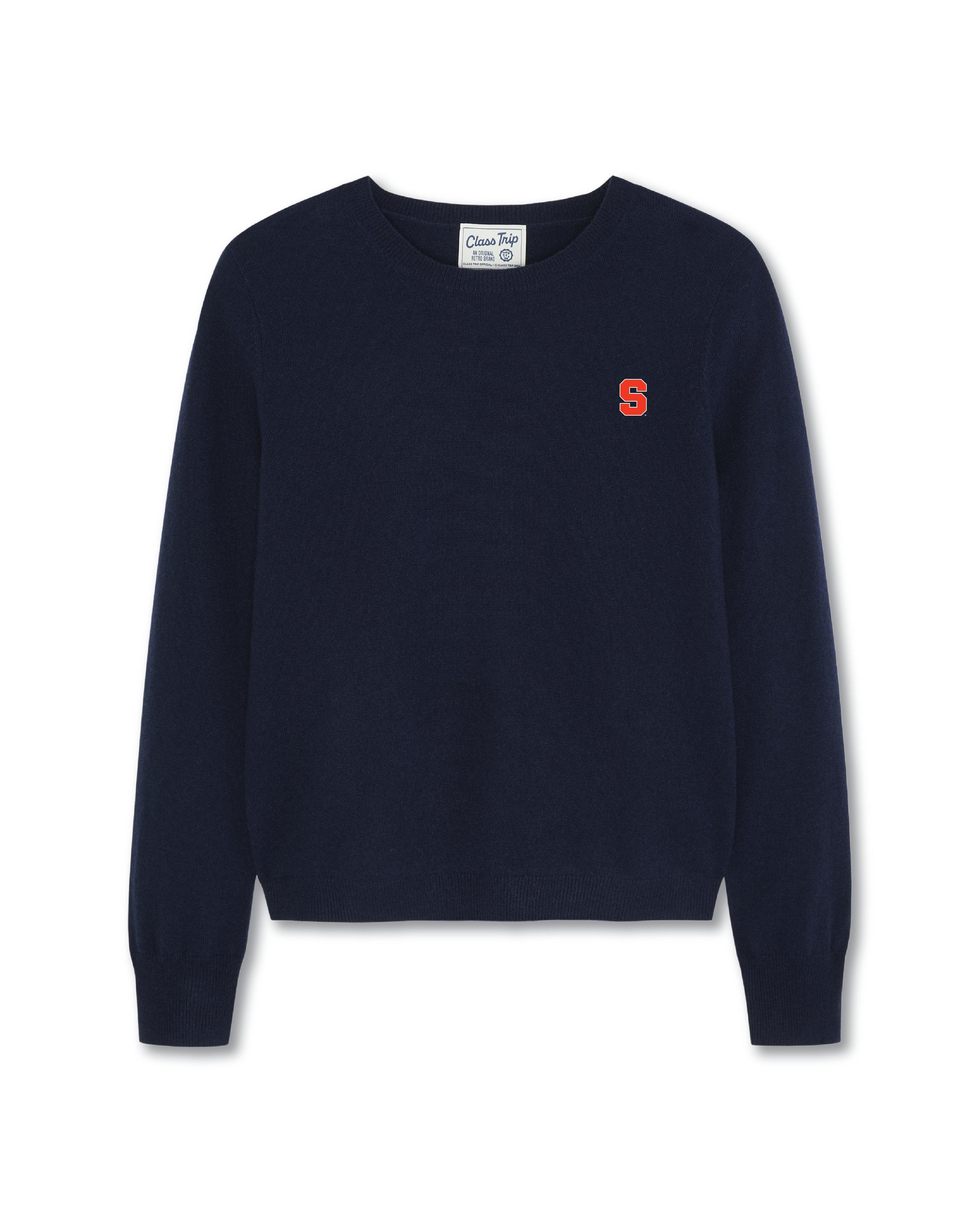 Syracuse Women’s Cashmere Crewneck Sweater