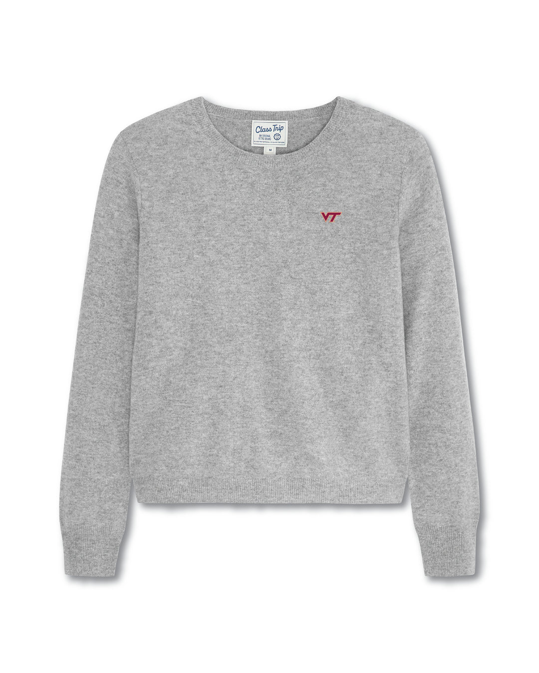 Virginia Tech Women’s Cashmere Crewneck Sweater