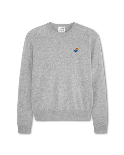 Kansas Men’s Cashmere Crewneck Sweater