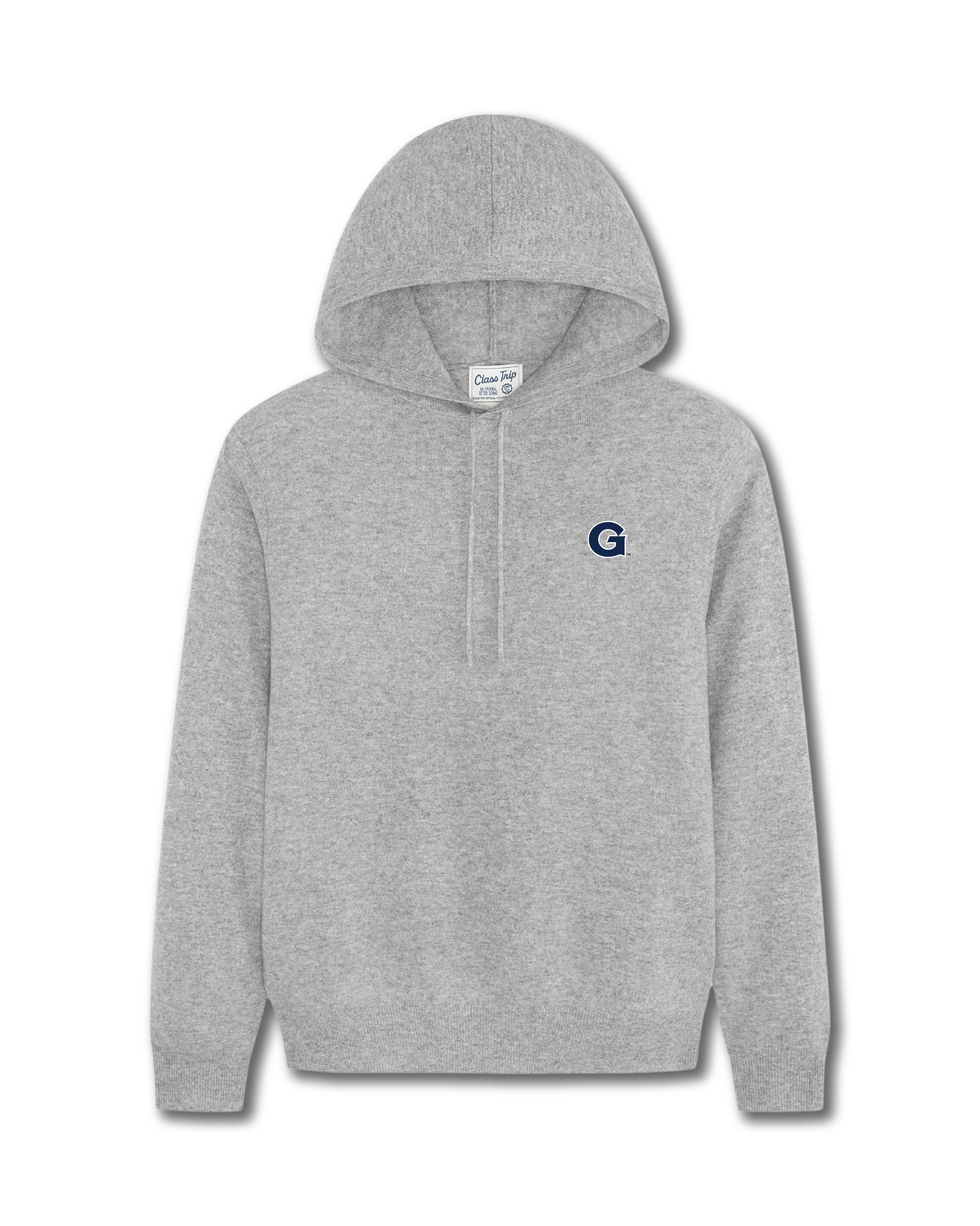 Georgetown Men’s Cashmere Pullover Hoodie