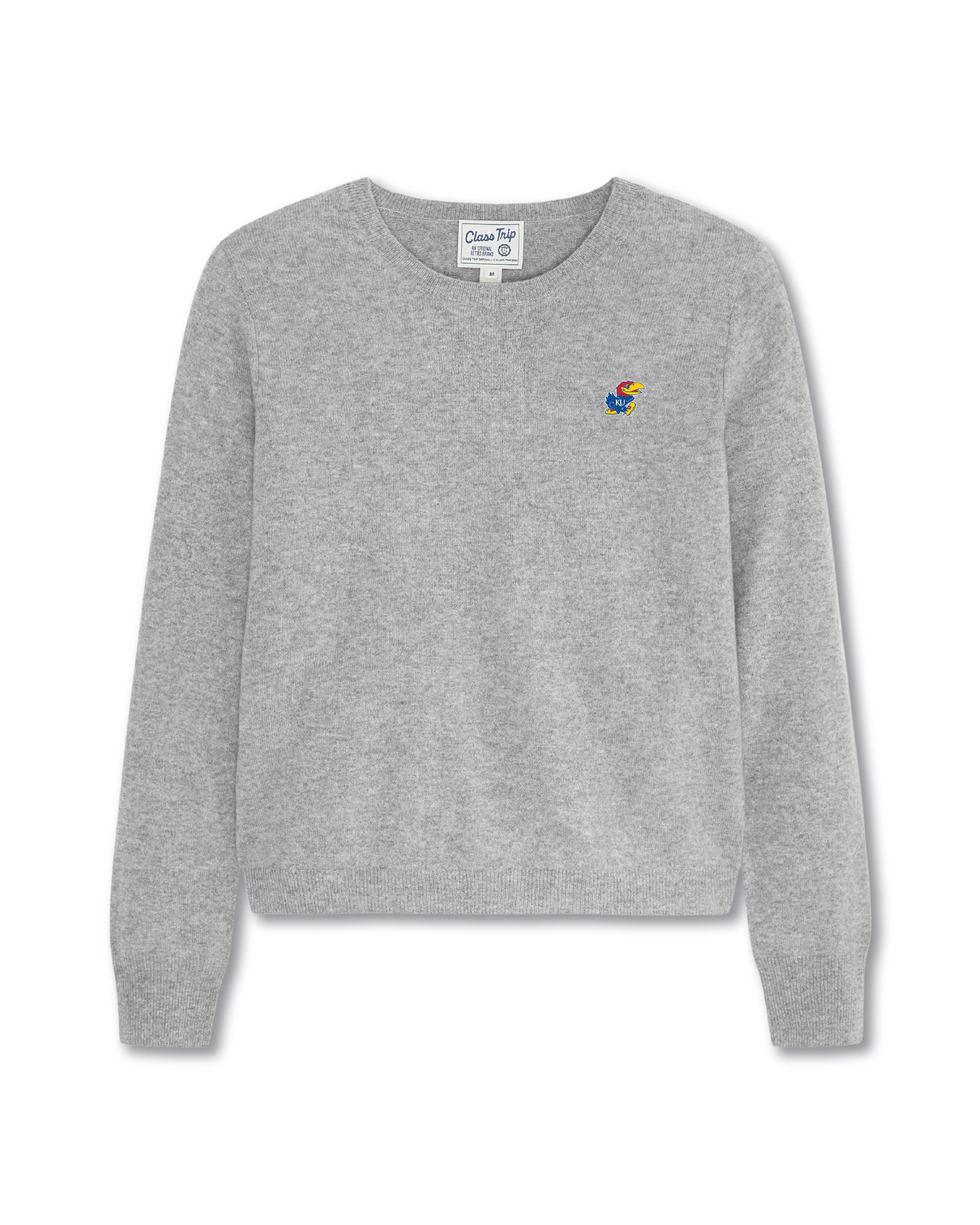 Kansas Women’s Cashmere Crewneck Sweater