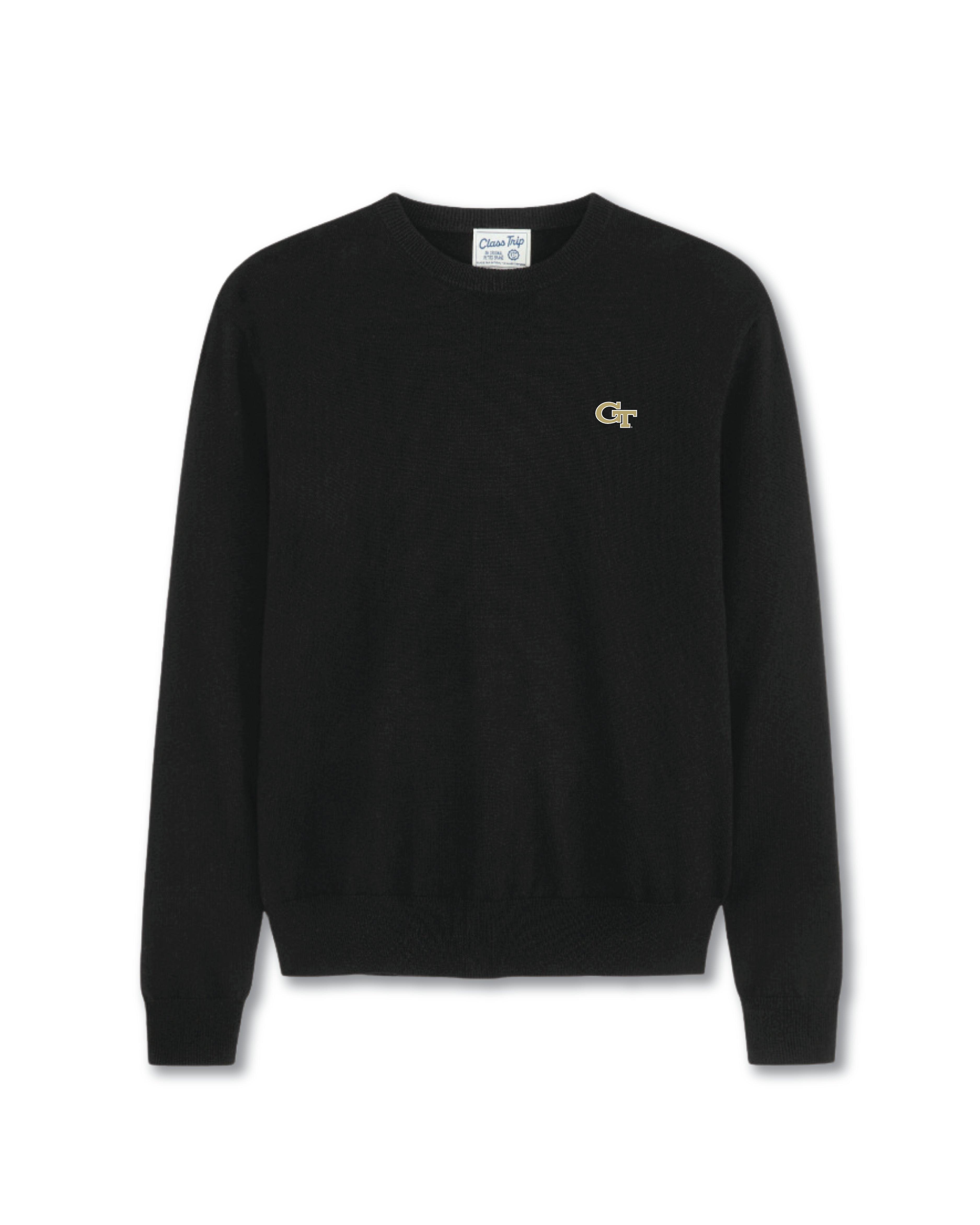 Georgia Tech Men’s Cashmere Crewneck Sweater