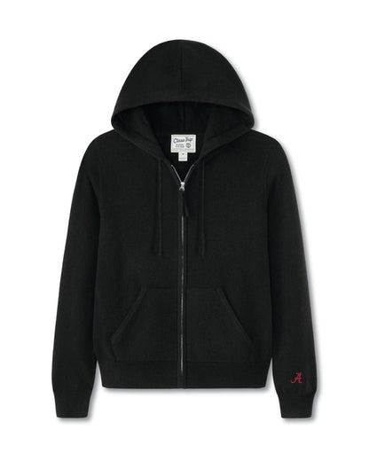 Alabama Women’s Cashmere Full Zip Hoodie Sweater