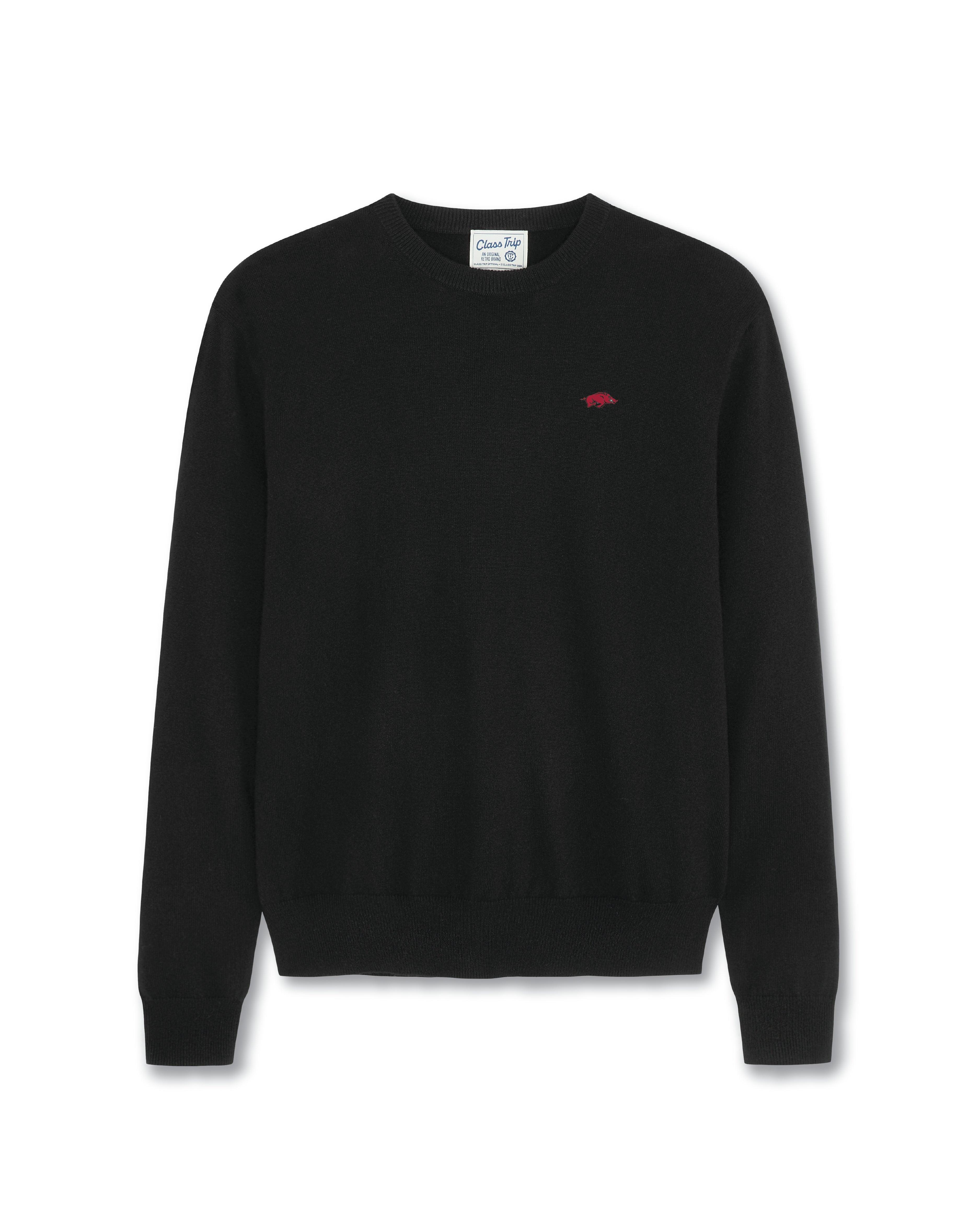 Arkansas Men’s Cashmere Crewneck Sweater
