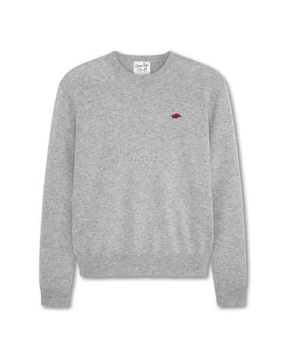 Arkansas Men’s Cashmere Crewneck Sweater