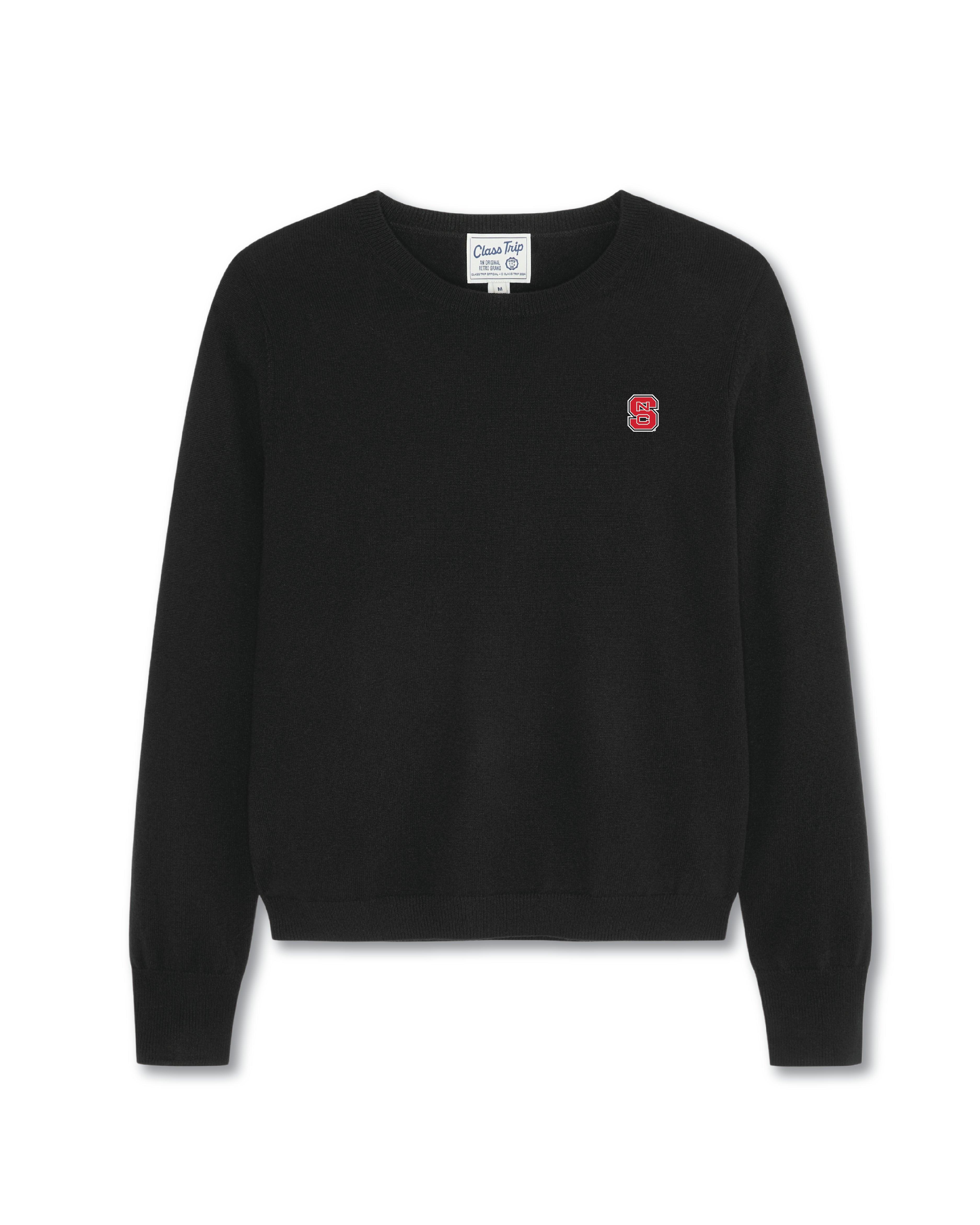 NC State Women’s Cashmere Crewneck Sweater