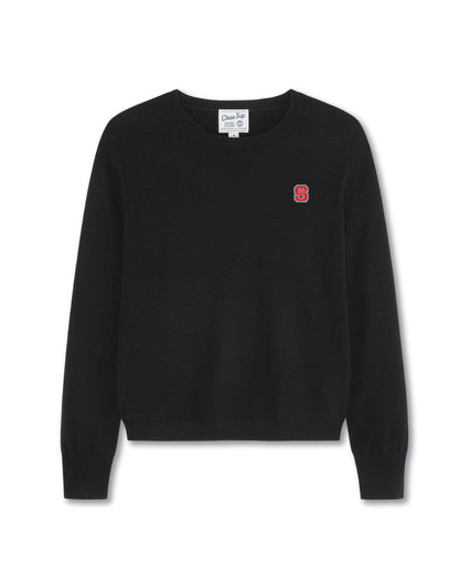 NC State Women’s Cashmere Crewneck Sweater