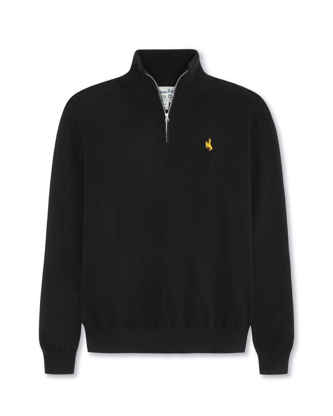 Wyoming Men’s Cashmere ¼ Zip Sweater