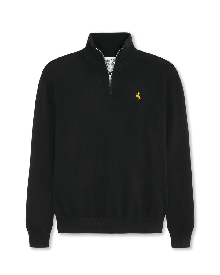 Wyoming Men’s Cashmere ¼ Zip Sweater