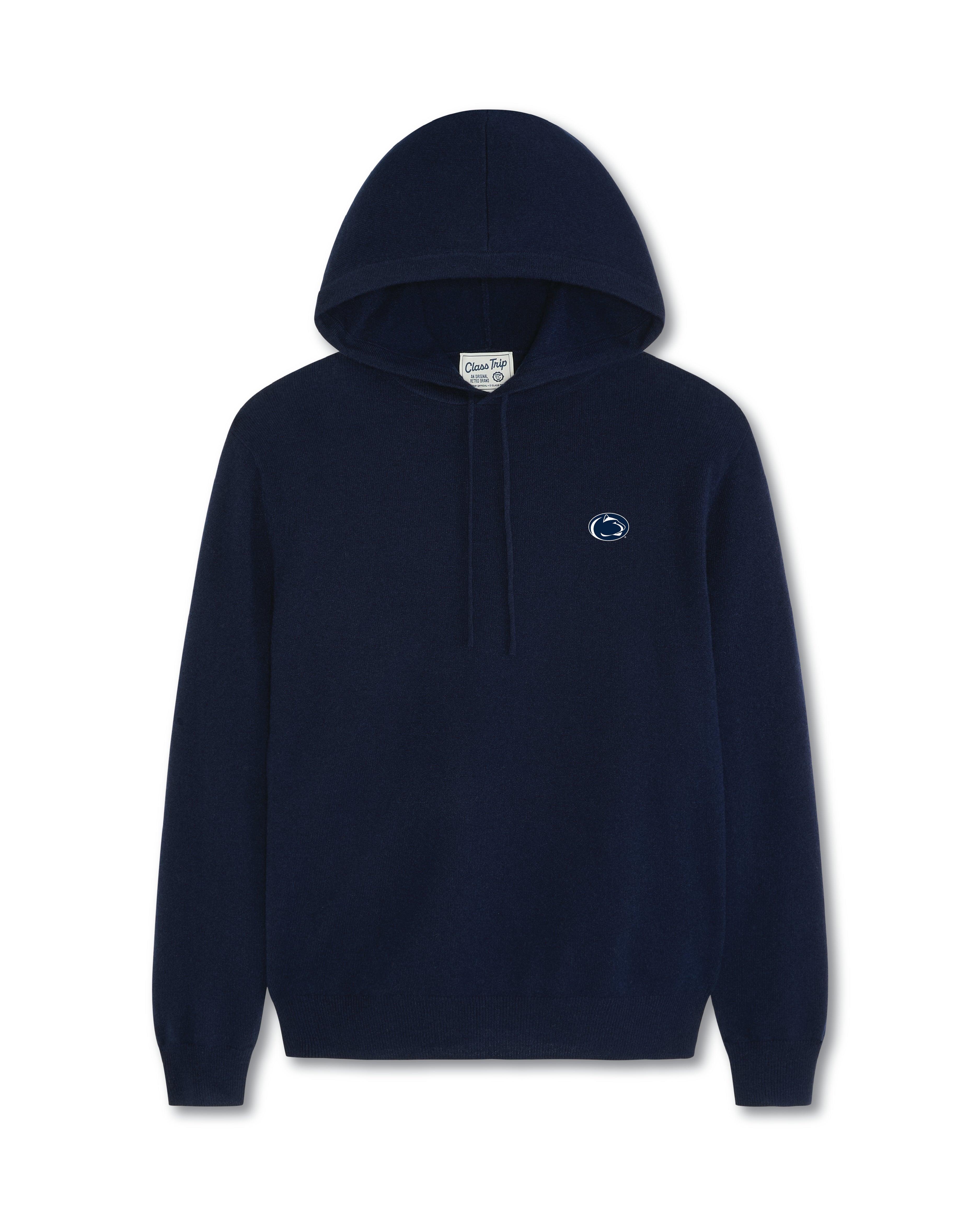 Penn State Men’s Cashmere Pullover Hoodie